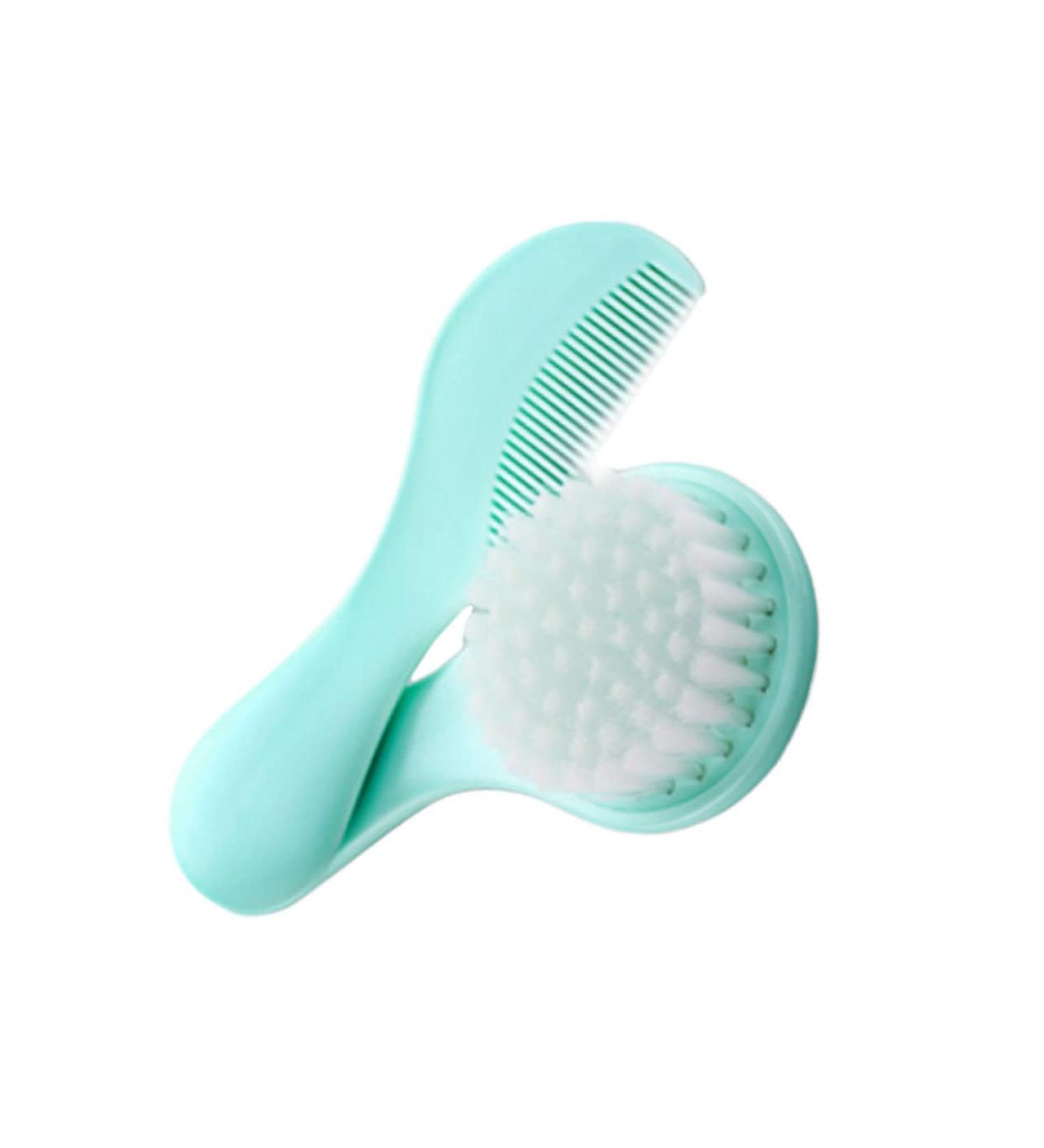Minkissy Newborn Bath Set for Kids - Babydoll Accessories & Bathing Essentials for Toddlers | Cradle Cap Brush, Massage Comb, Bristle Brush | Baby Bath Products - Buy Online on SooperMarket.com