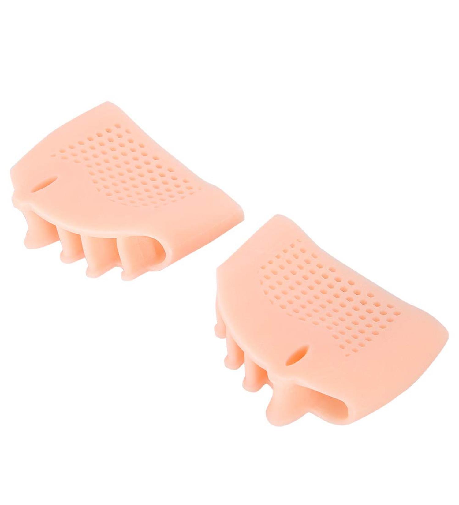 Hiraith Silicone Bunion Straightener | Hallux Valgus Corrector & Toe Protector for Pain Relief - Skin Color - Buy Online on SooperMarket.com