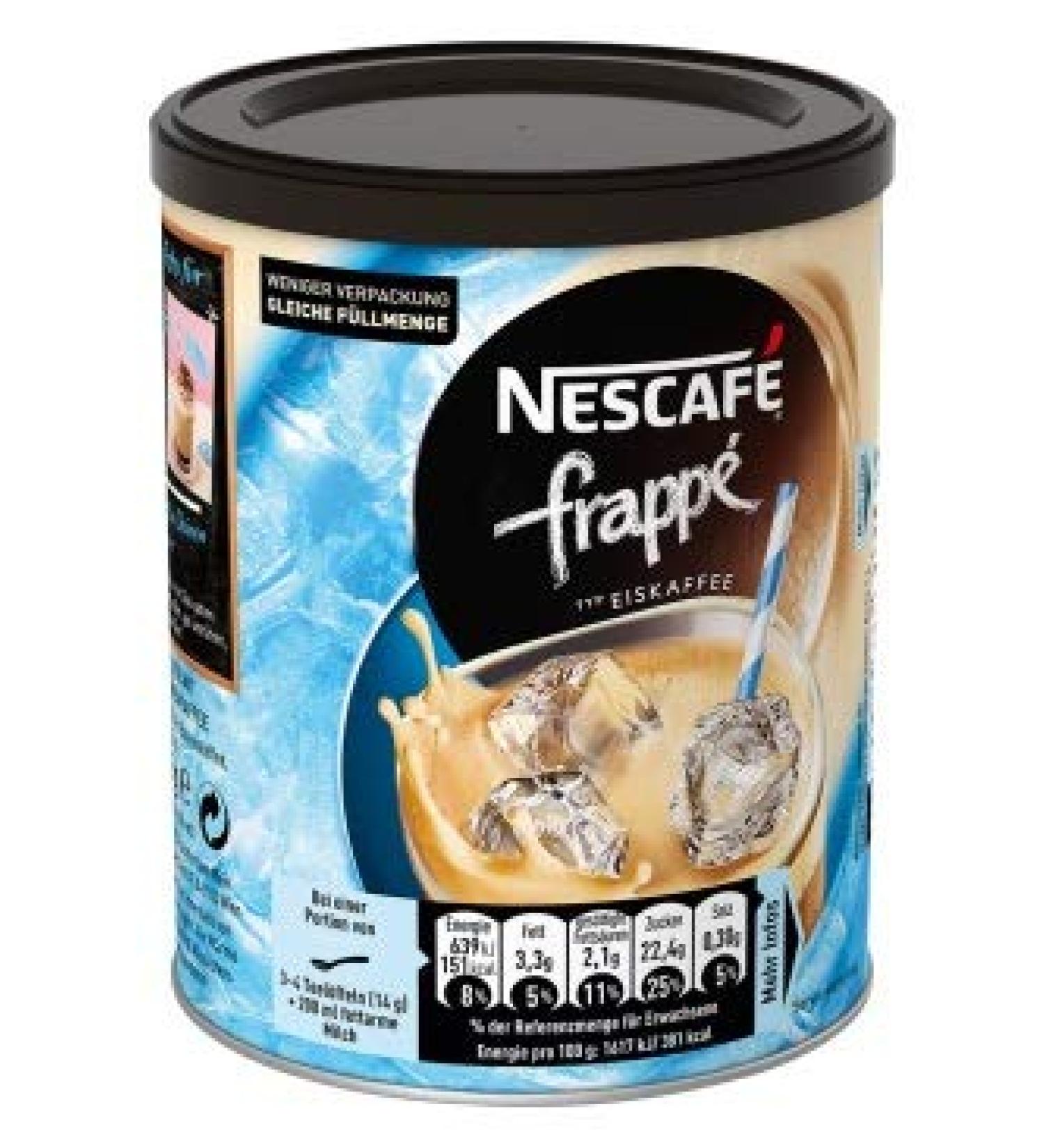 Nestle Nescafe frappe iced coffee mix in a can 275g 4-pack