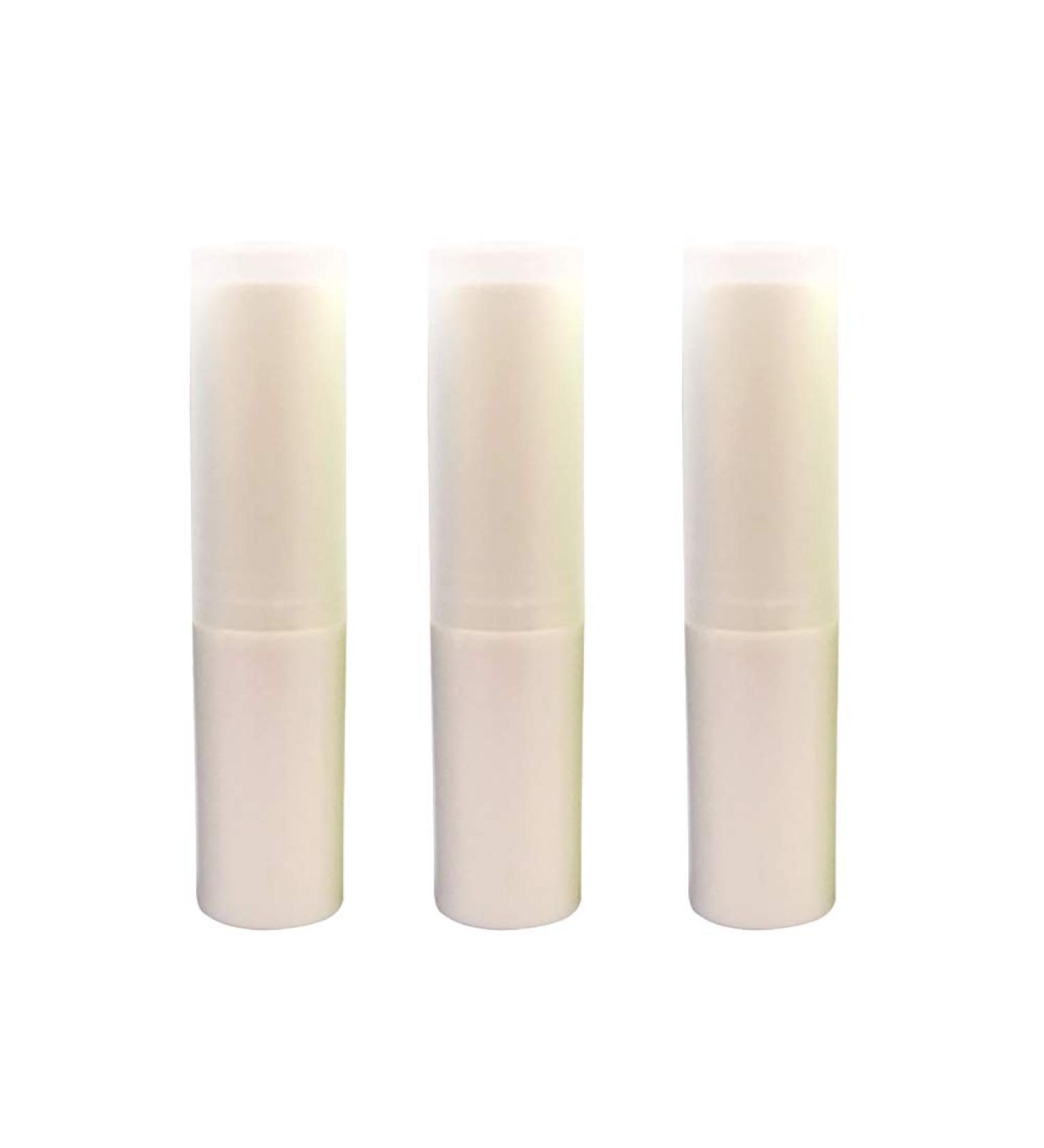 Haifly 20pcs Empty Lip Balm Tubes - Refillable Lipstick Containers for Lip Care - Beige Lip Care Cases - Buy Online on SooperMarket.com