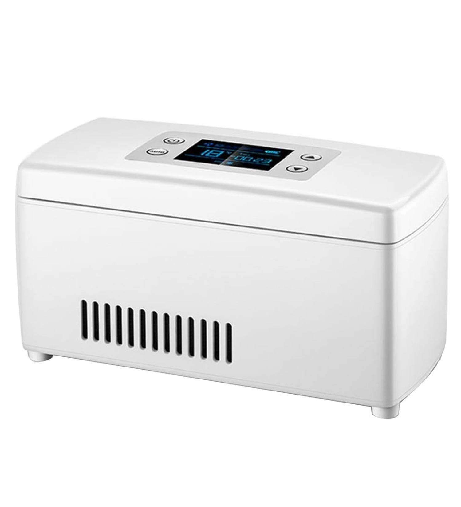Taozers 1 PCS Insulin Refrigerated Box Cooler LCD Display Pill Case Hot Dual Travel Case US Plug - Buy Online on SooperMarket.com