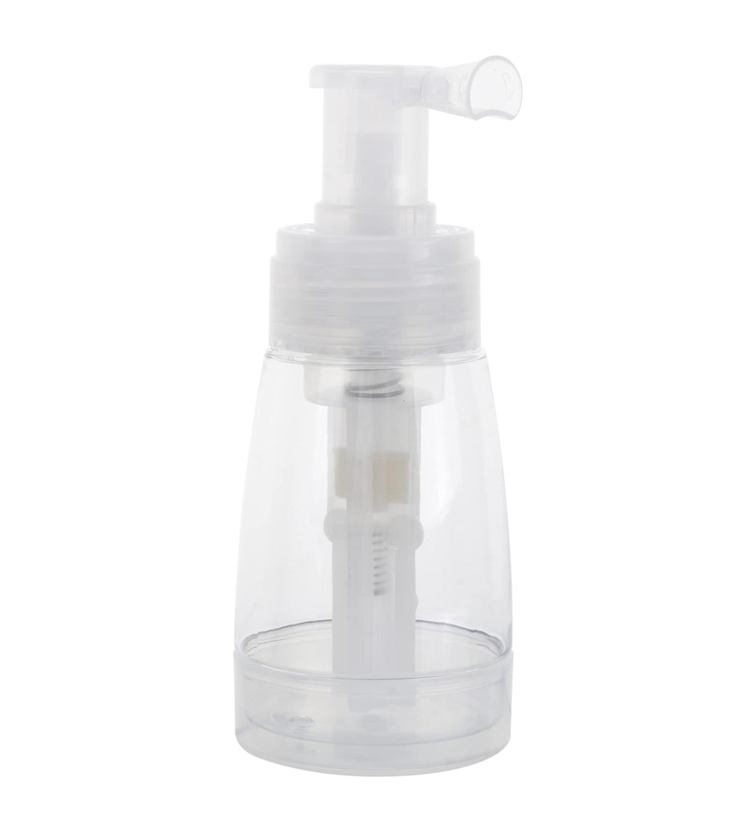 Travel Spray Bottle - Transparent Powder Sprayer for Barbershop Salon & Office - Empty Plastic Travel Bottle - Buy Online on SooperMarket.com