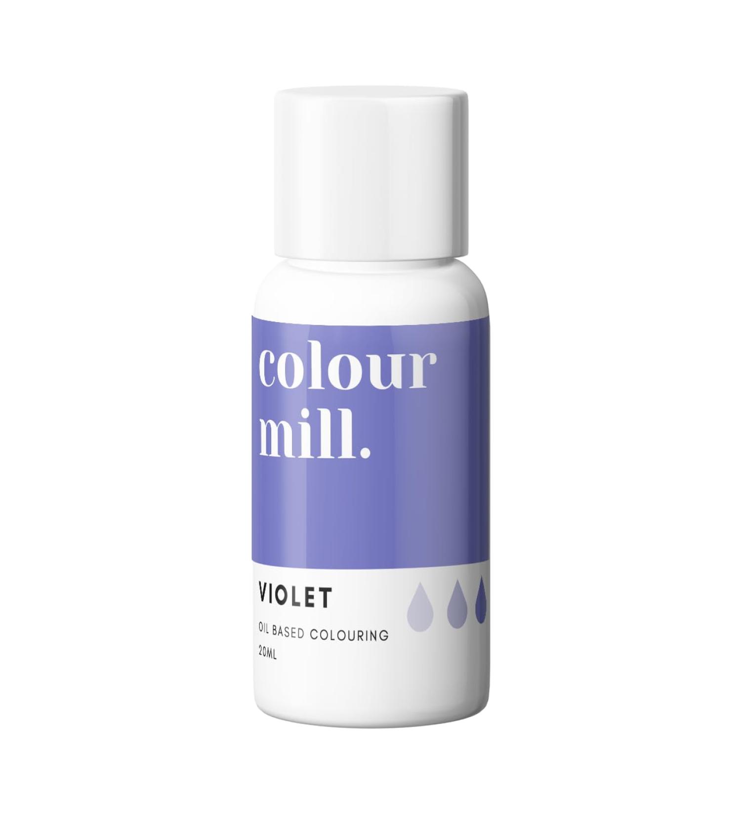 Colour Mill Oil Based Food Colouring - Violet 20ml