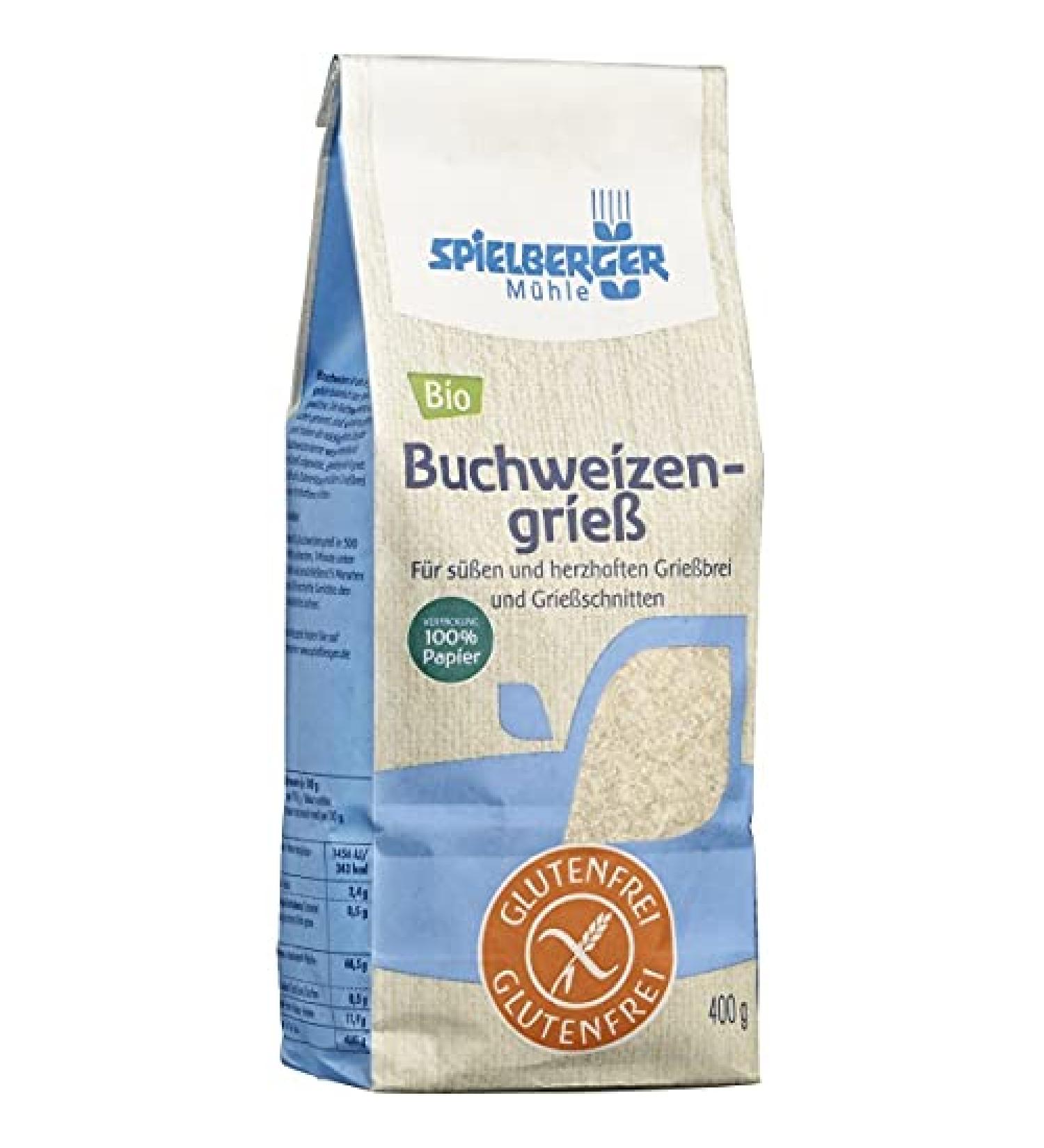 Spielberger buckwheat semolina gluten-free (400 g) - organic