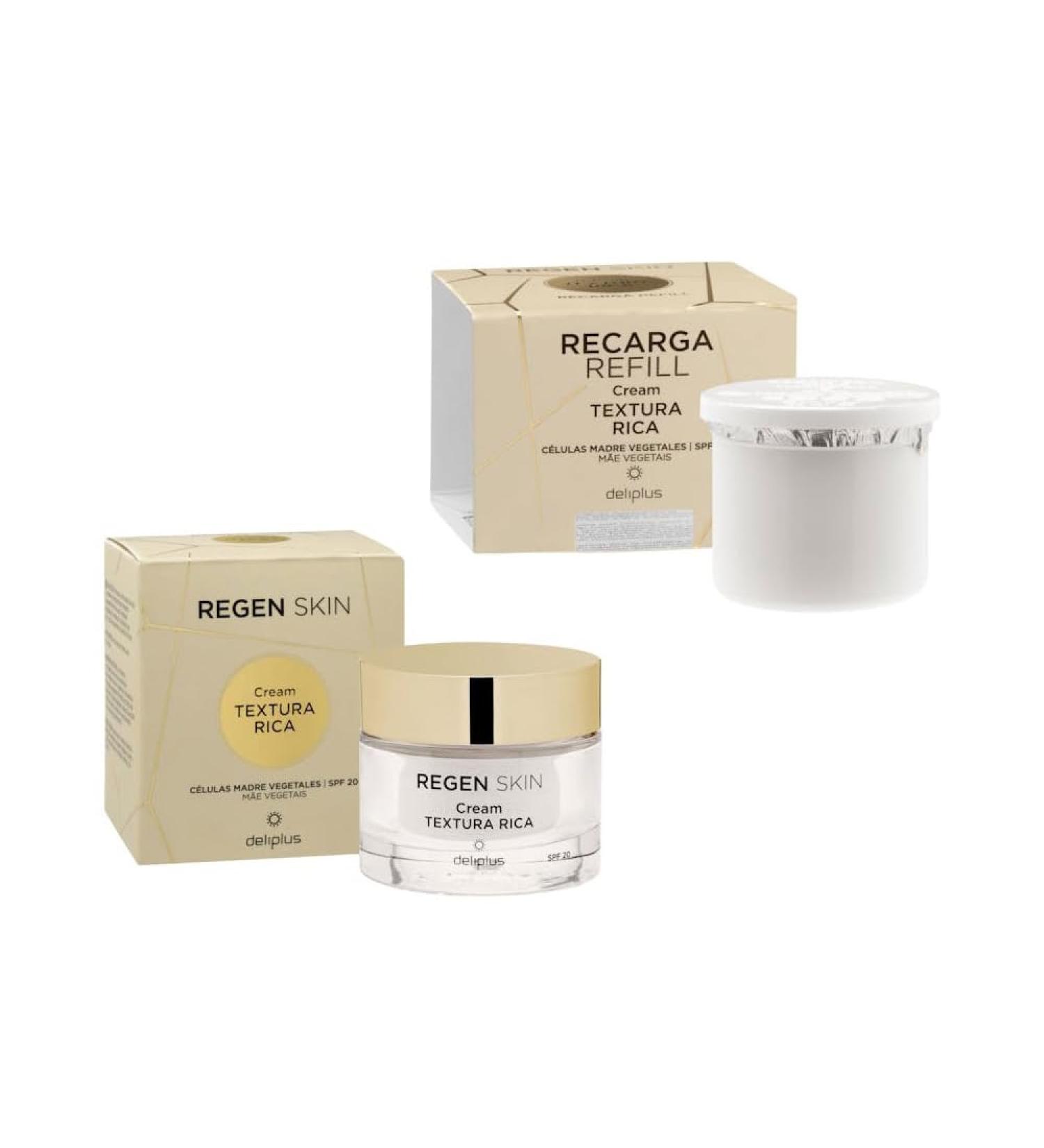 Regen Skin Face Cream Refill with Plant Stem Cells & SPF 20 - 50ml | International Shipping - Buy Online on SooperMarket.com