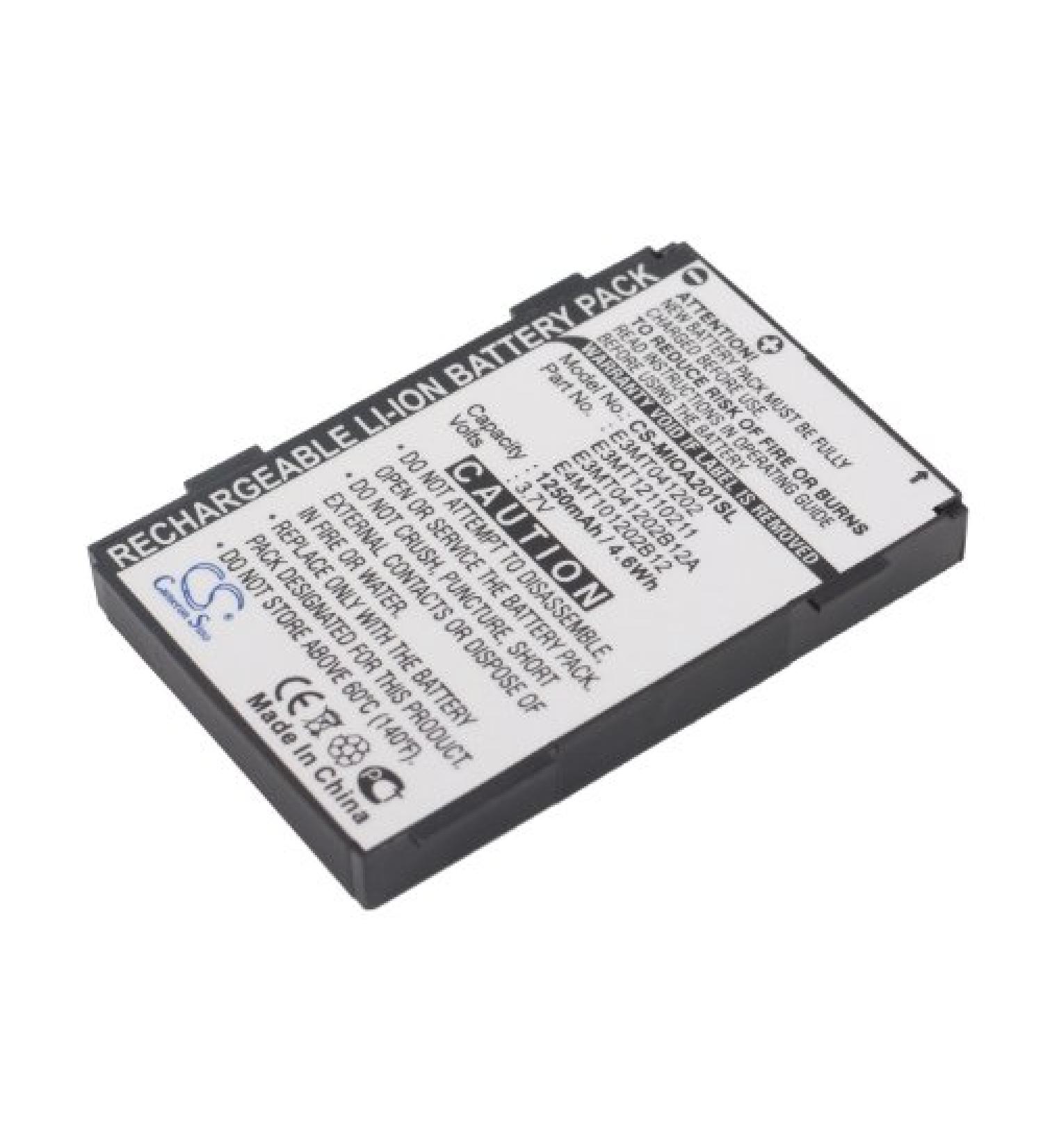 Replacement Battery for Medion MD95762 MD96700 MD96710 MDPNA 15000 - 1250mAh/3.7V - International Shipping Available - Buy Online on SooperMarket.com