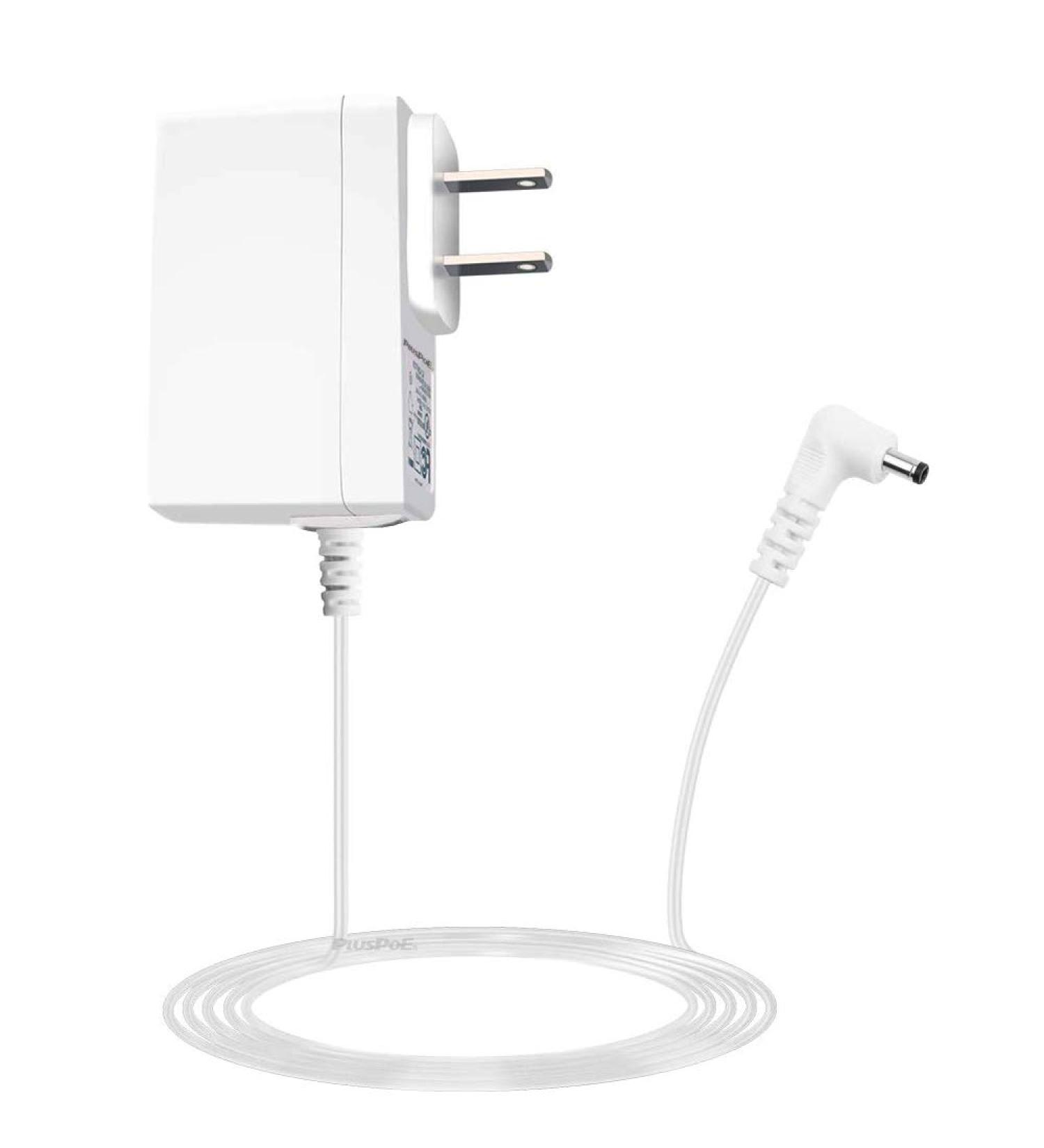 UL Listed Power Cord for VTech DM221-2 DM223 DM251 Baby Monitor Charger - DC 6.0V 6.6ft White - Compatible with DM111 DM112 DM222 DM271 - Parent & Baby Units - Buy Online on SooperMarket.com