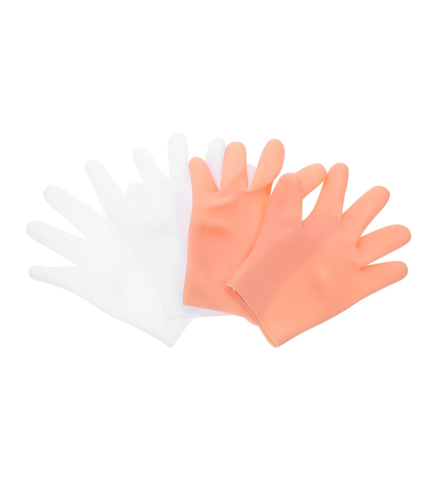 Mikinona 2 Pairs Sun Protection Moisturizing Gloves Lotion Hand Softening Gloves Moisturizing Spa Gloves Moisture Gloves Cracked Skin Gloves Spa Mitts Dry Manual Beauty Products Sebs - Buy Online on SooperMarket.com