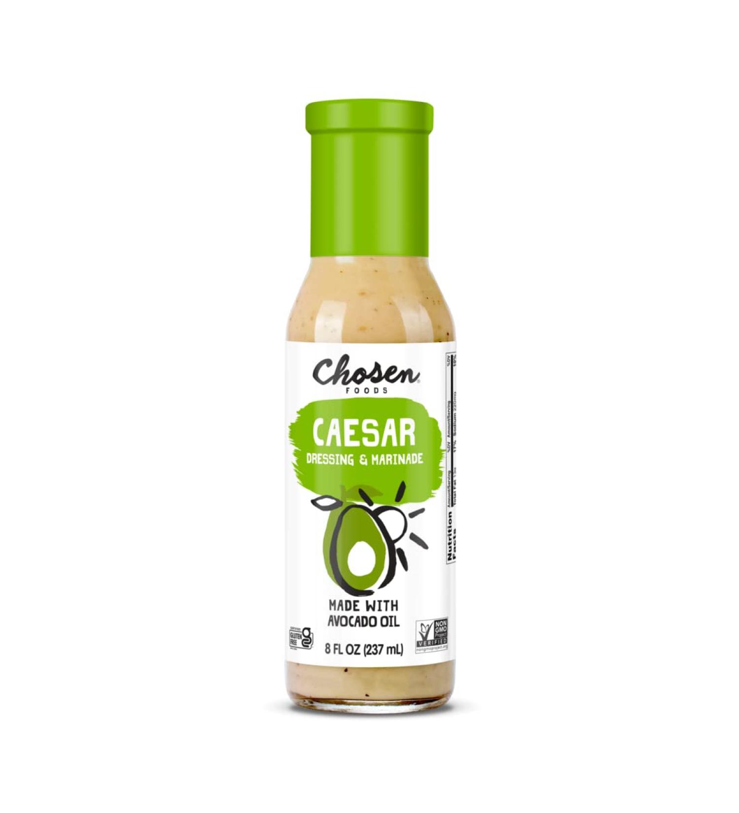 Chosen Foods Caesar Avocado Oil Dressing & Marinade - 8 fl oz (237 ml) - Buy Online on SooperMarket.com