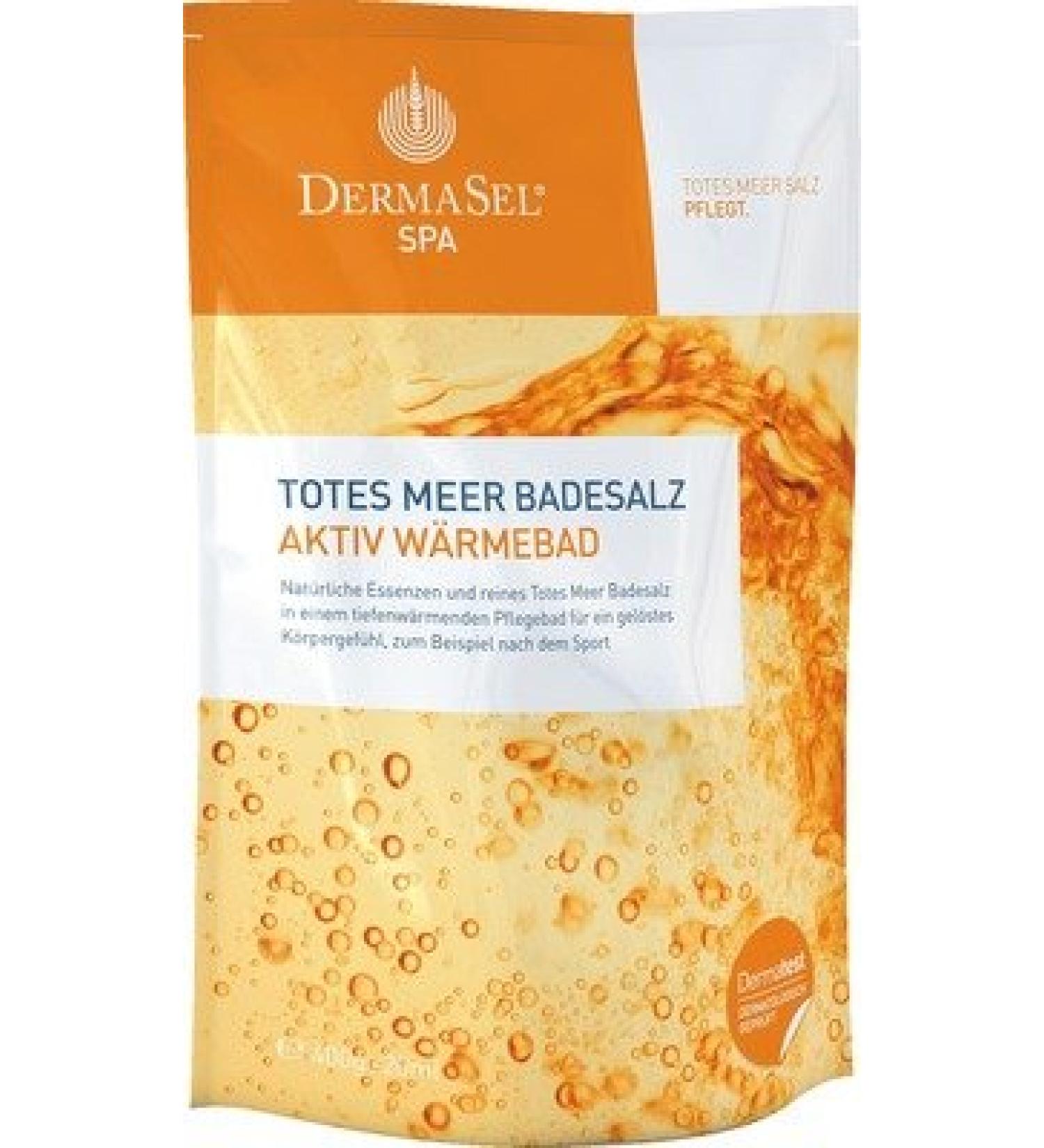 DERMASEL Dead Sea Bath Salt+Active Heat SPA 1 P