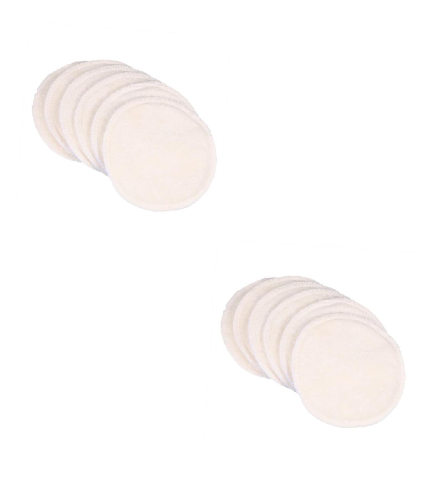 Toyvian 12 Pcs Reusable Breastfeeding Pads - Washable Maternity Bra Inserts for Nursing Moms - Buy Online on SooperMarket.com