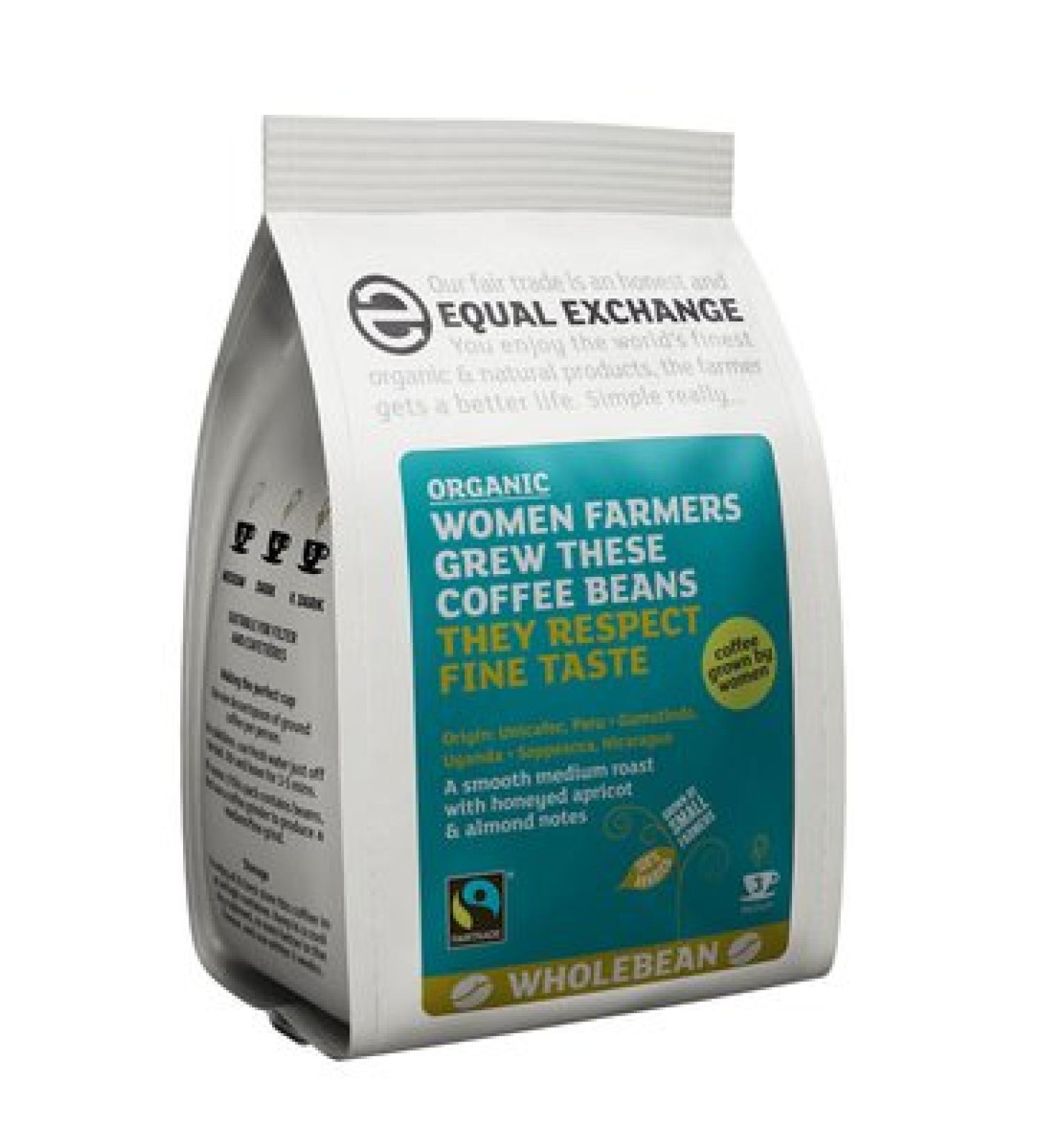 Equal Exchange Org FT Women Grew Coffee Beans 227 g x 1