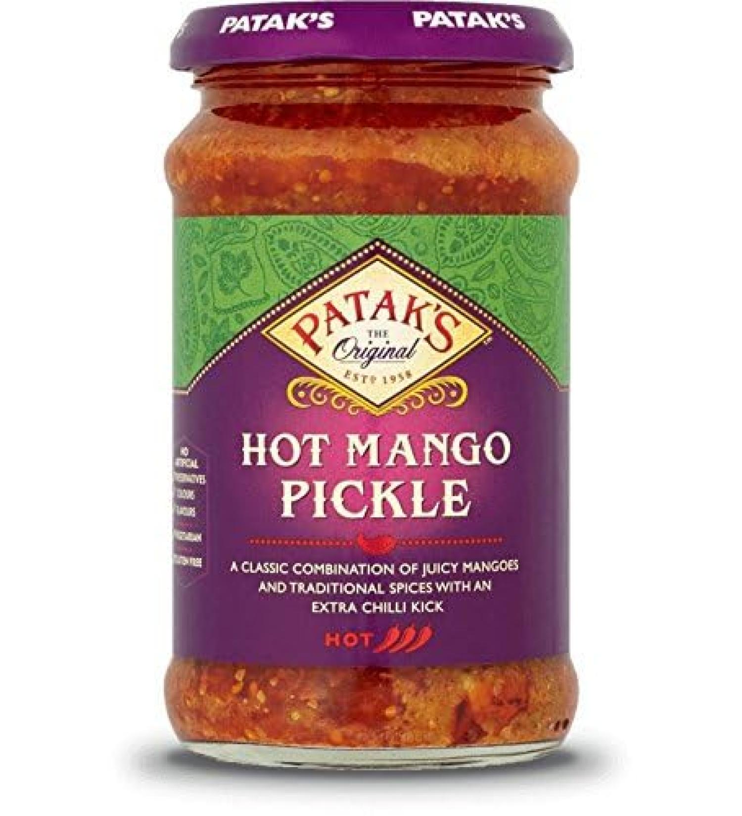Pataks- Spicy Mango Pickle 283 grams Paste Sauce
