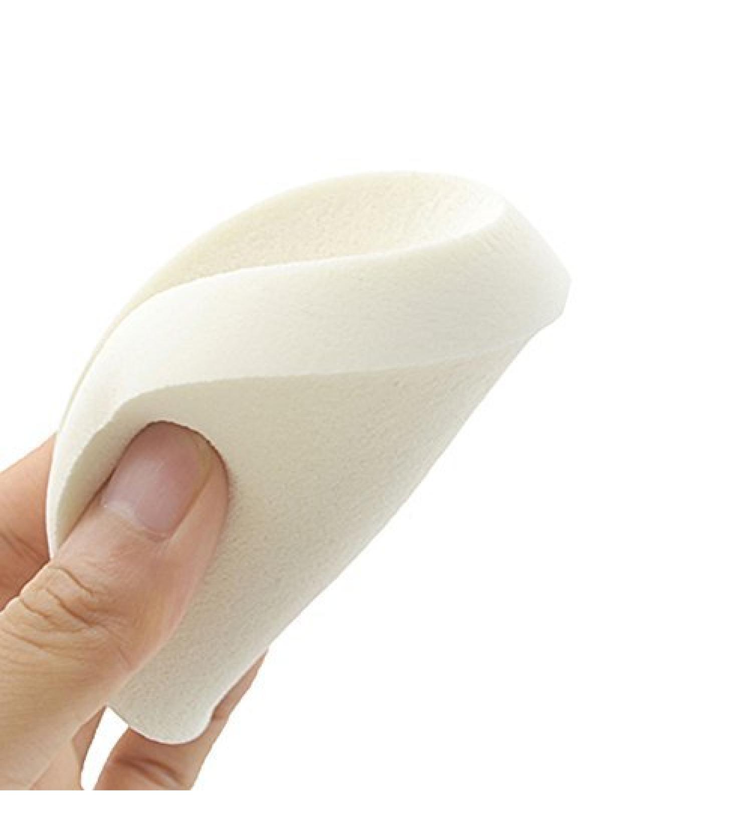 Elandy 6pcs Round Makeup Sponges for Wet and Dry Use Powder Sponges for Liquid Foundation