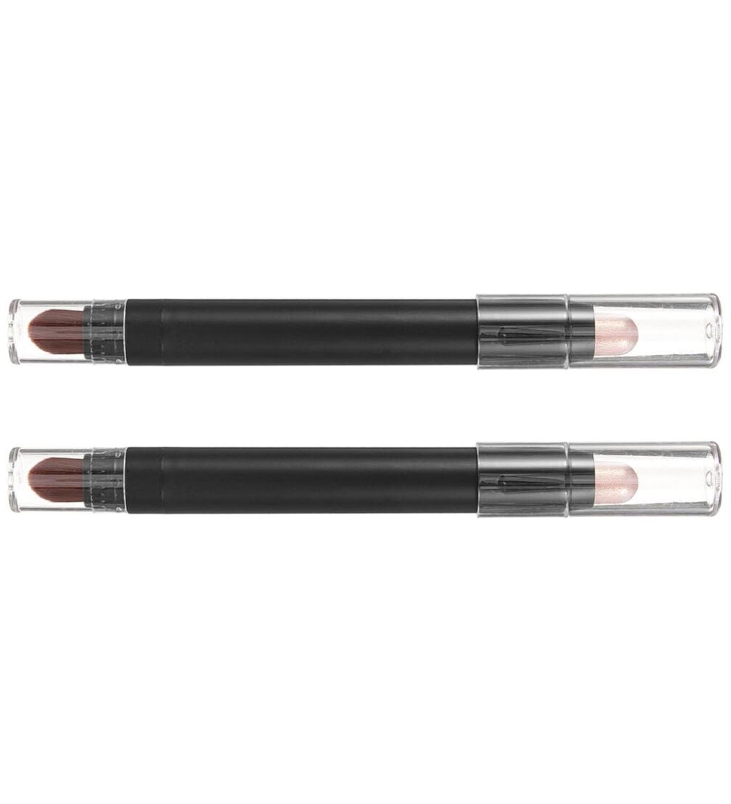 Beavorty 2pcs Eyeshadow Crayons Makeup Brush Eye Makeup Tool Eye Shadow Brush Gradient Applicator - Buy Online on SooperMarket.com