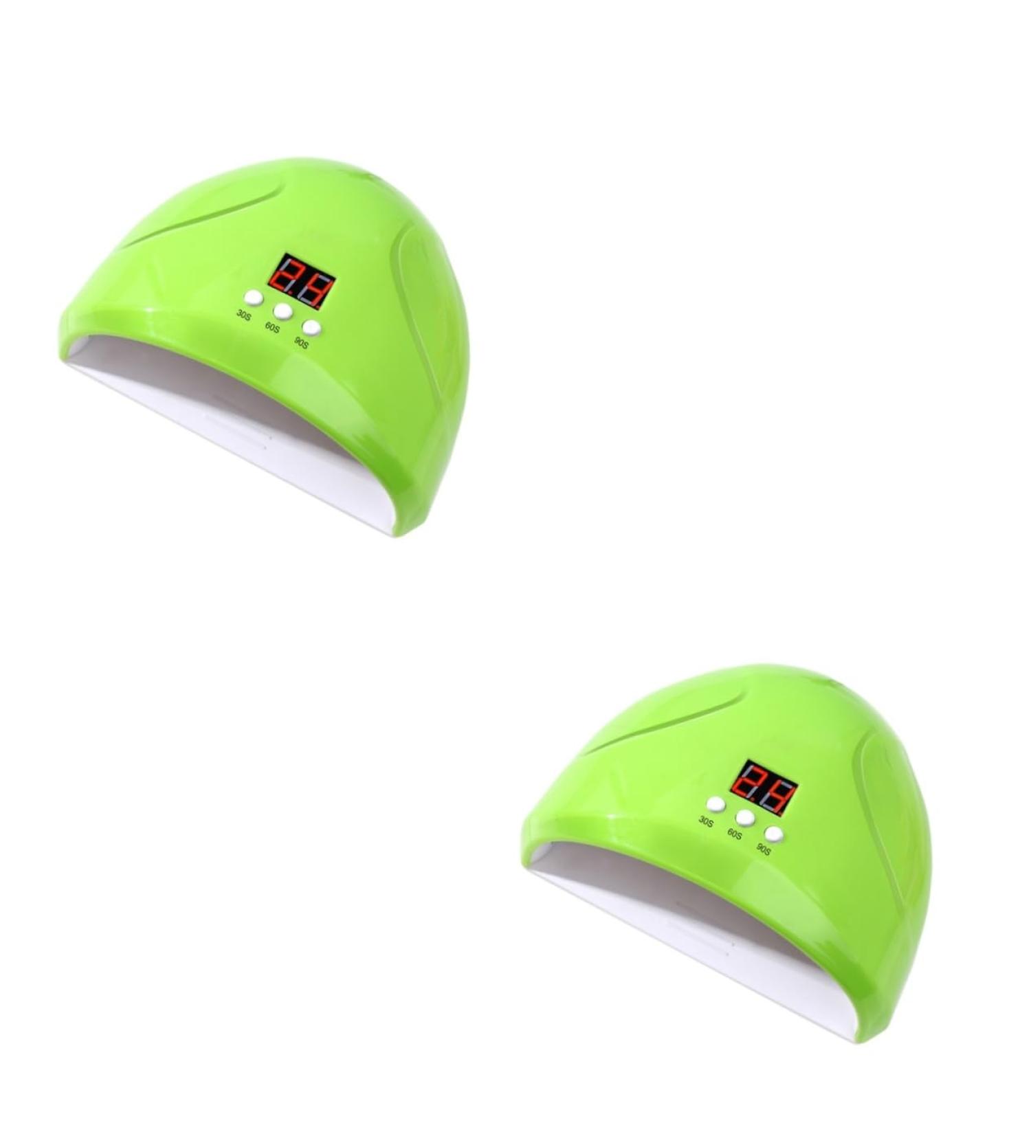 Healeved 2pcs 12 Nail Dryer Nail Art Tools Accessories Gel Nail Curing Gel LED Dryer Manicure Tool Nail Polish Dryer Nail Gel Polish Curing Machine Grill - Buy Online on SooperMarket.com