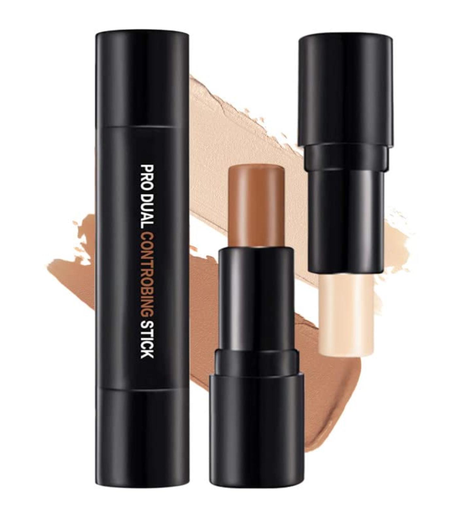 Cream Bronzer Contour Stick Highlighter Makeup Stick - Waterproof Professional Face Contour Palette - Buy Online on SooperMarket.com