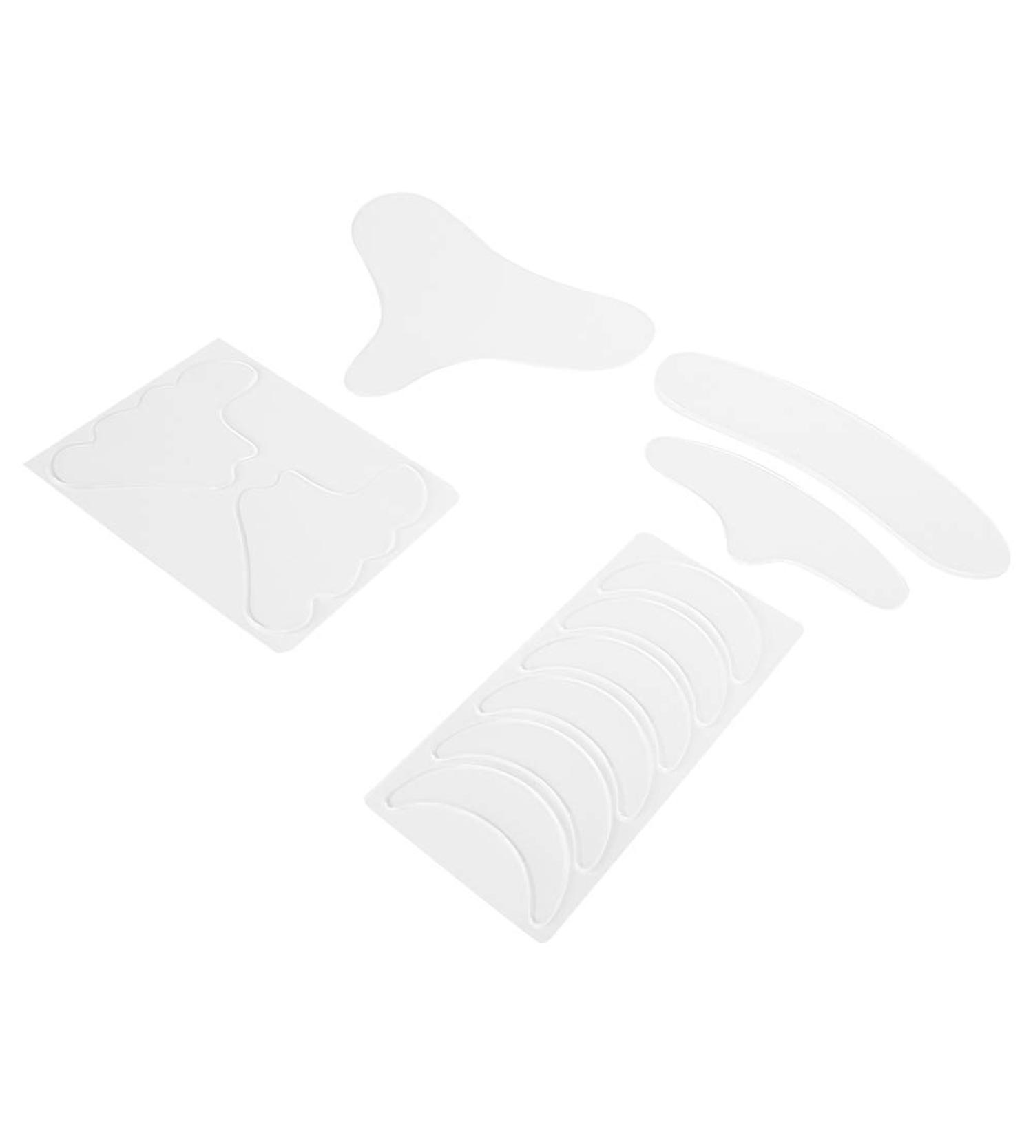 Smooth Design Wrinkle Sticker Soft Cleanable Anti Wrinkle Pads Durable Reusable Flexible for Neck Face Remove Wrinkles Chest - Buy Online on SooperMarket.com
