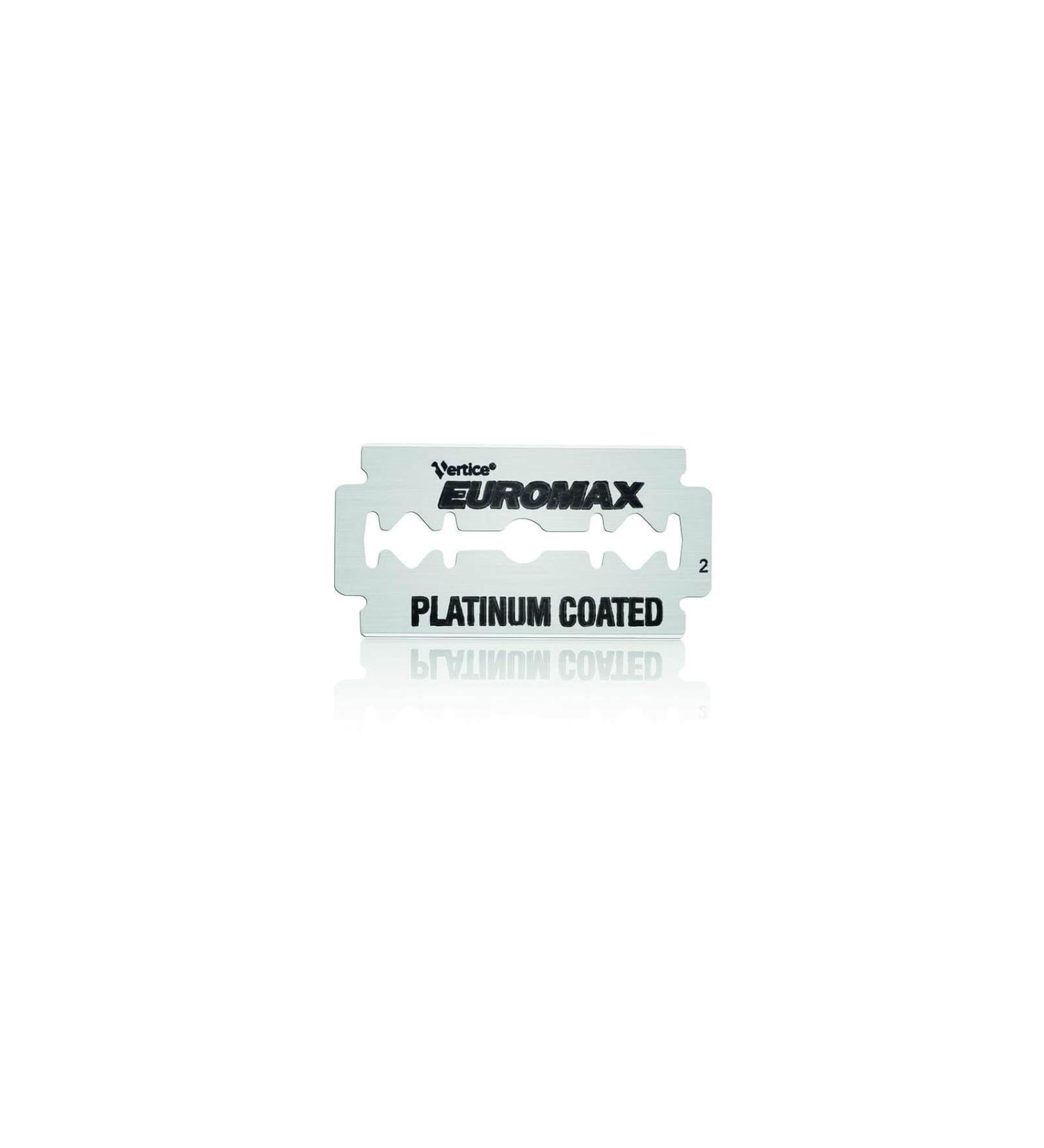 EUROMAX Premium Stainless Steel Replacement Blades for Beard - 100 Pieces - Best Quality for Grooming - Buy Online on SooperMarket.com