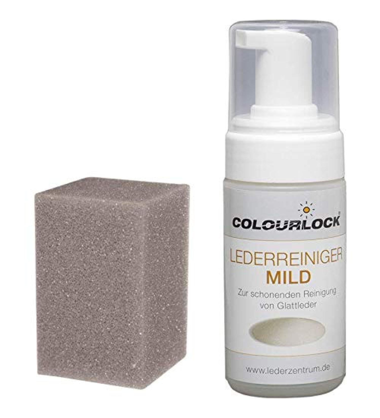 Buy COLOURLOCK Leather Cleaner Mild 125ml with Sponge - Gentle Clean for Leather Care | International Shipping Available - Buy Online on SooperMarket.com