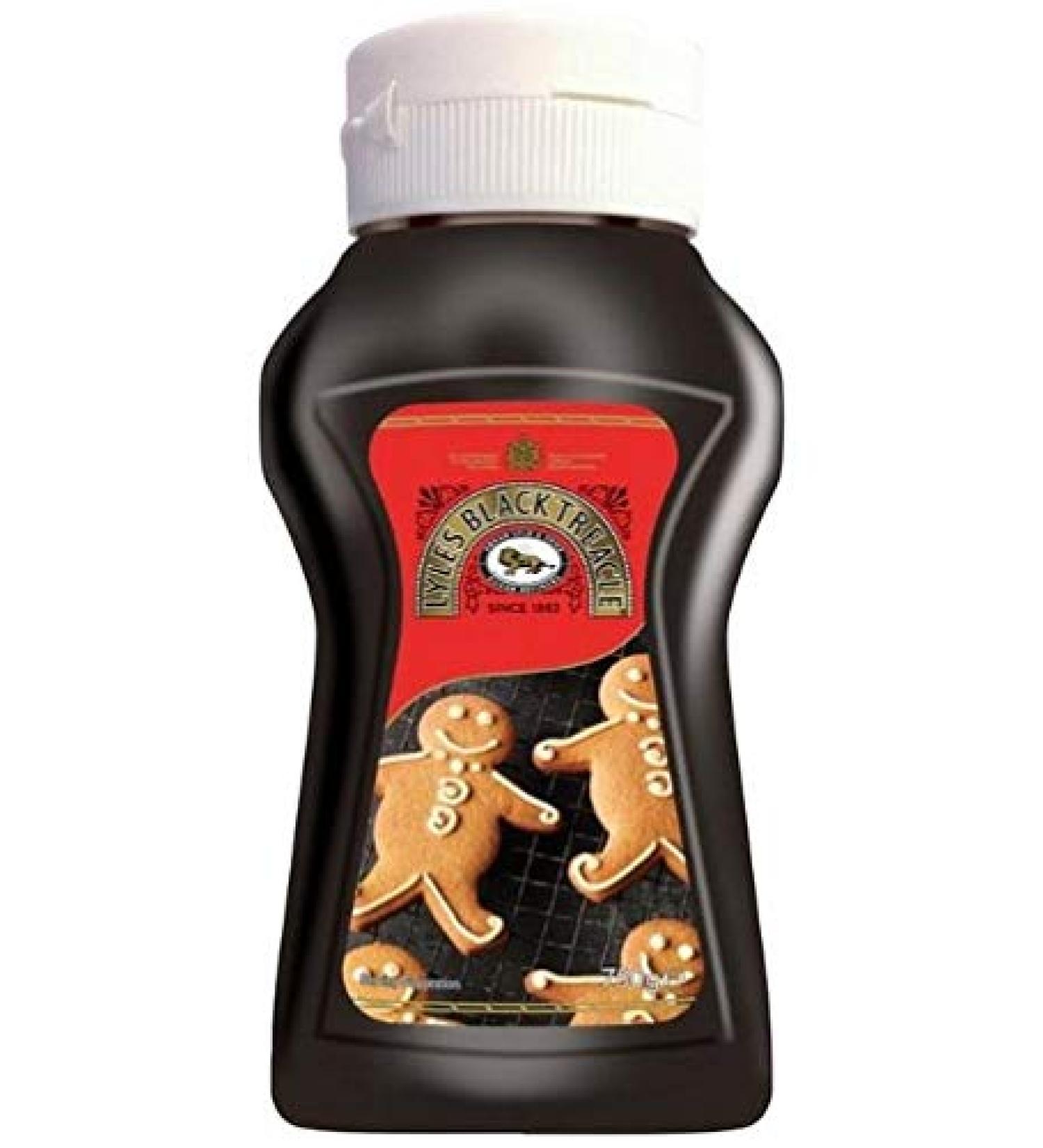 Lyle's Black Treacle | Easy Flow Squeezy Bottle | 750g | Vegan