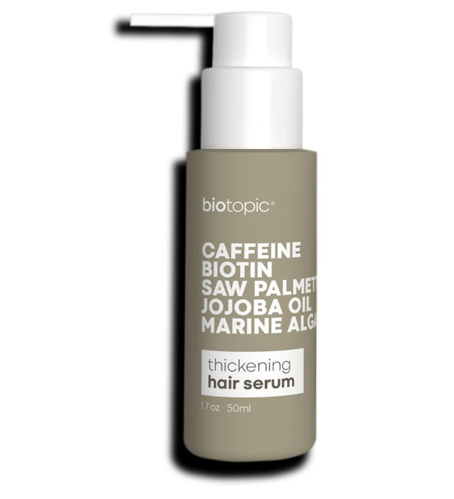 biotopic - Hair Regrowth Serum | Extra Strength Hair Regrowth Serum for Hair Loss  Bald Spots and Receding Hair Lines. No Drip Formula 50mL