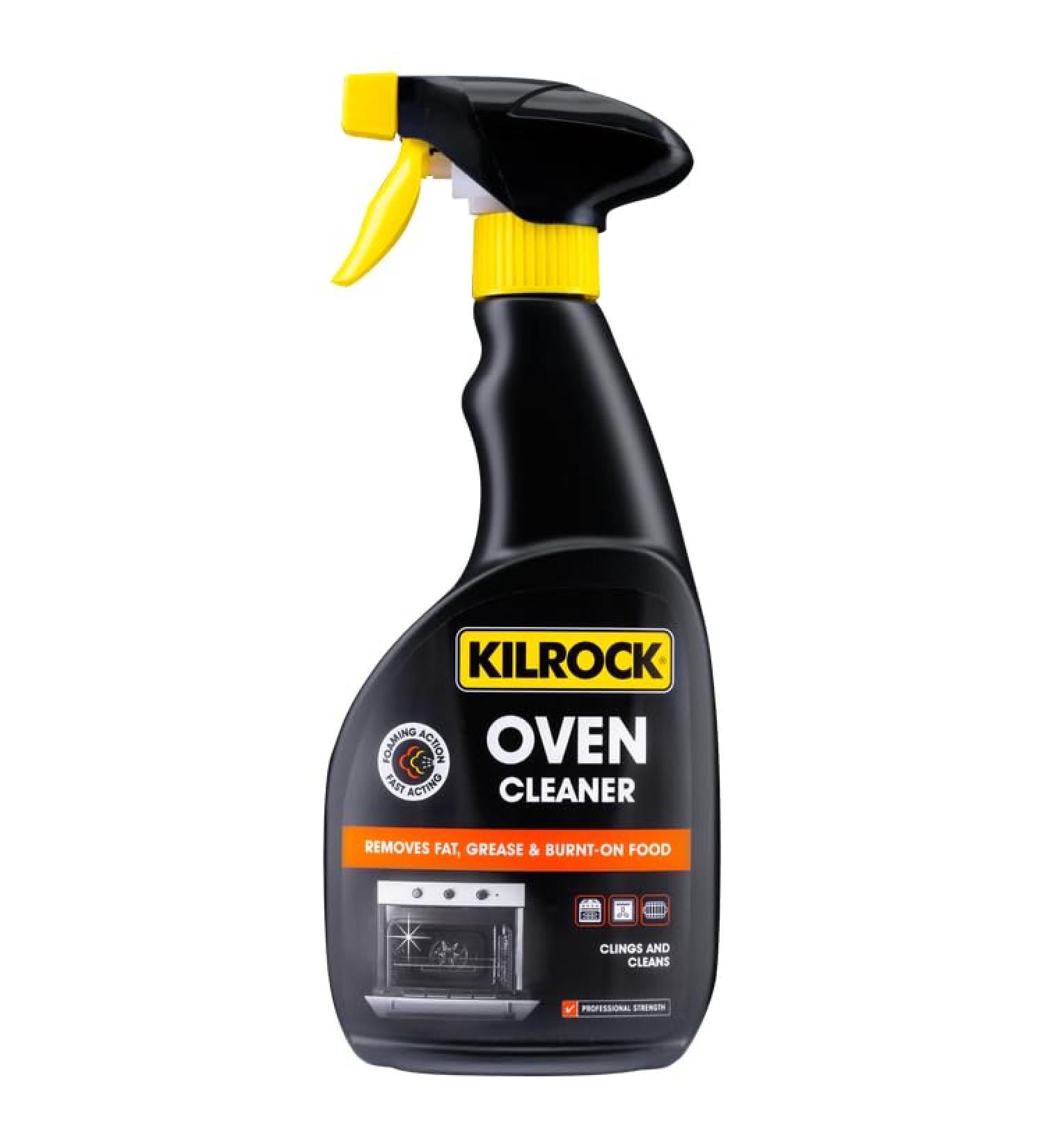 Hob/Oven Cleaner Remove Everyday Spills And Dried On Food Sparkling Clean Finish (500ml Oven Cleaner Spray) 1 ml (Pack of 1)