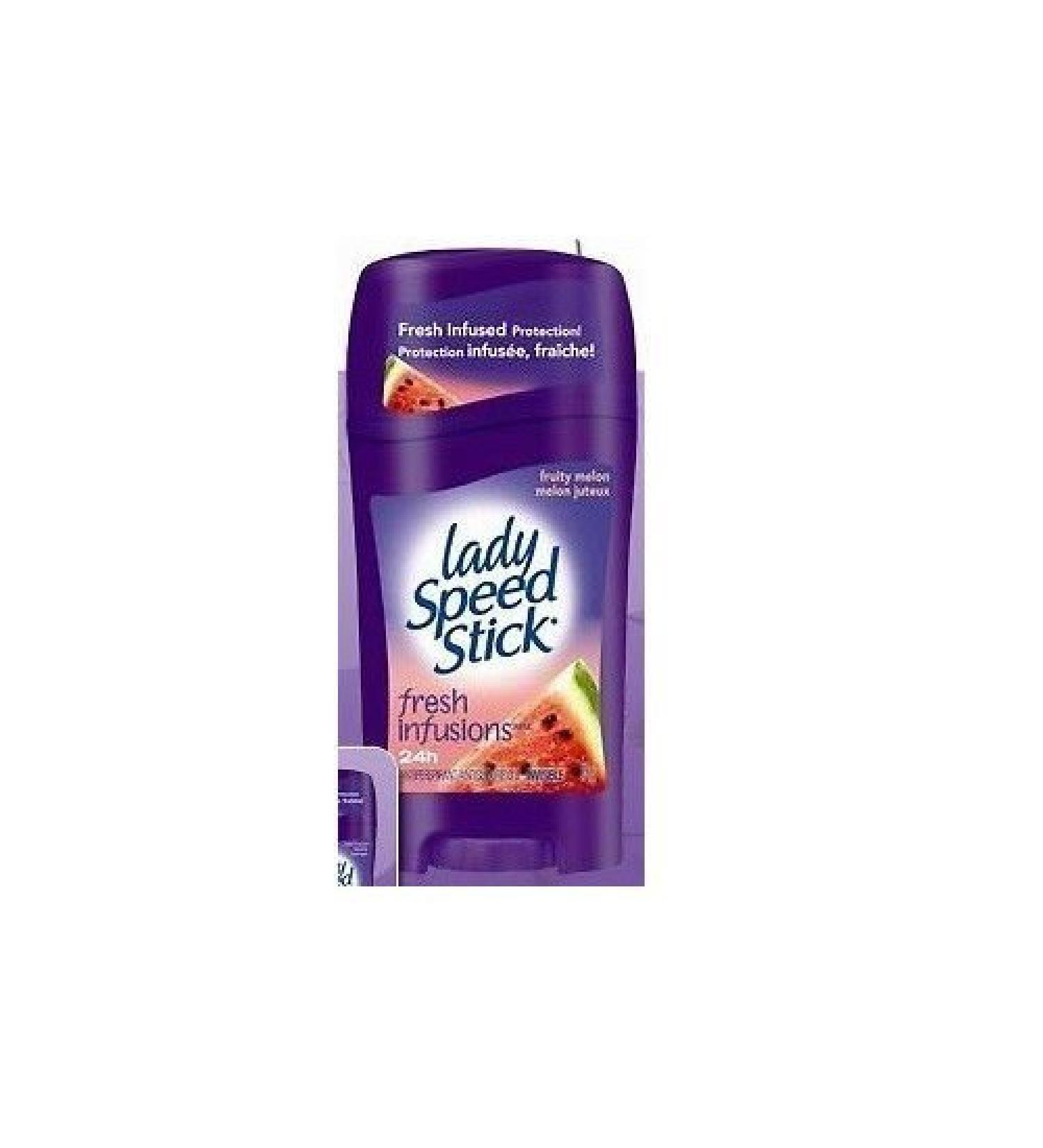 Lady Speed Stick Antispirant Deodorant 48 Hr Protection (65g) - Fruity Melon