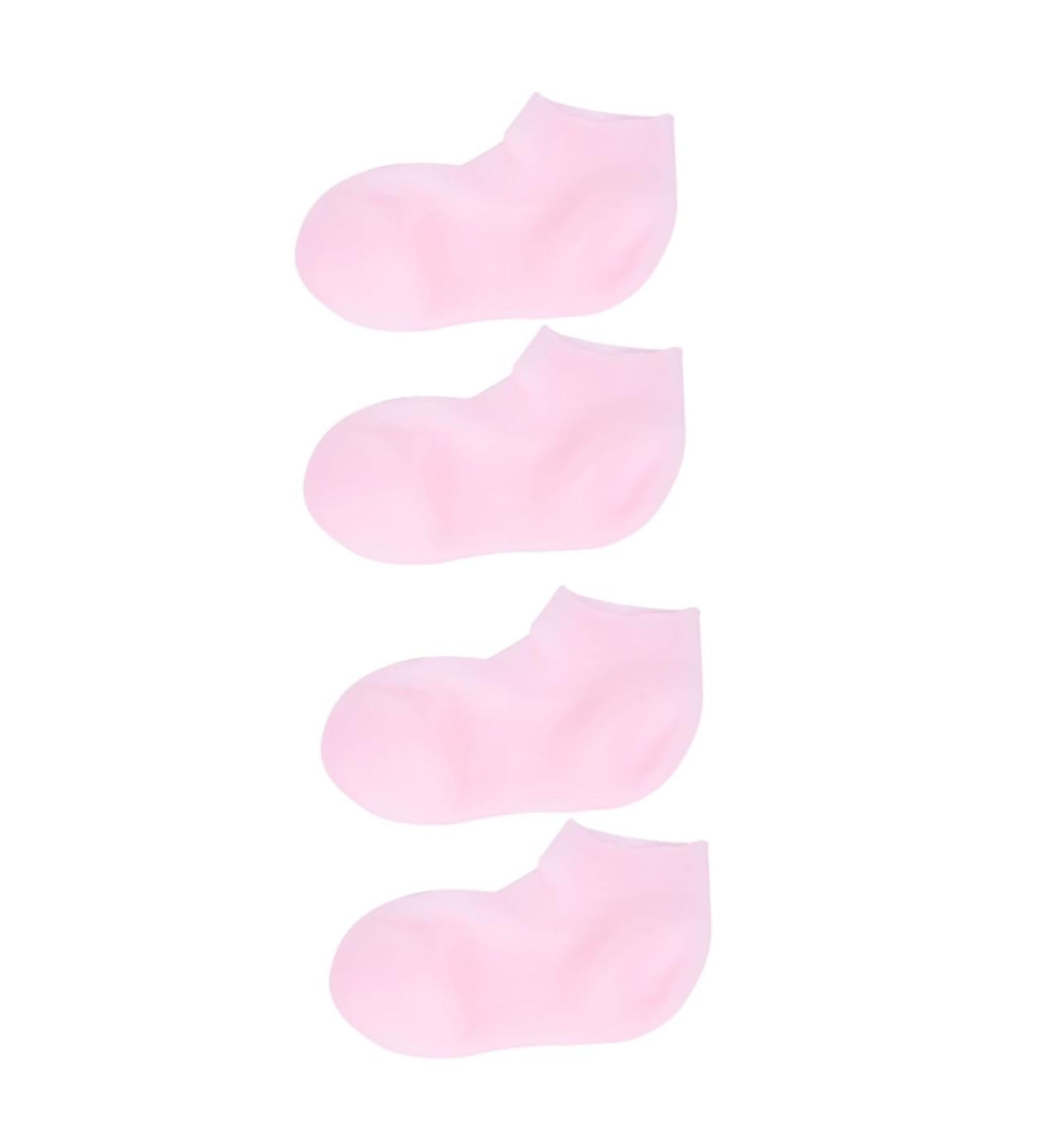 FOMIYES 2 Pairs Protective Socks Foot Care for Women Exfoliator Stocking Heel Sockss Moisturizing Cotton Socks Night Socks for Cracked Heels Spa Gel Socks Sole of Foot Protector Sebs Miss - Buy Online on SooperMarket.com