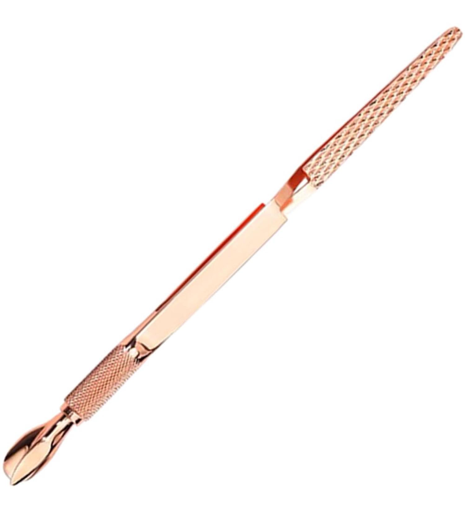 Magic Multi-Functional Manicure Pedicure C-Curve Pinching Tool Cuticle Pusher Nail Art Pincher for Acrylic Uv Gel Nails(Rose Gold) - Buy Online on SooperMarket.com