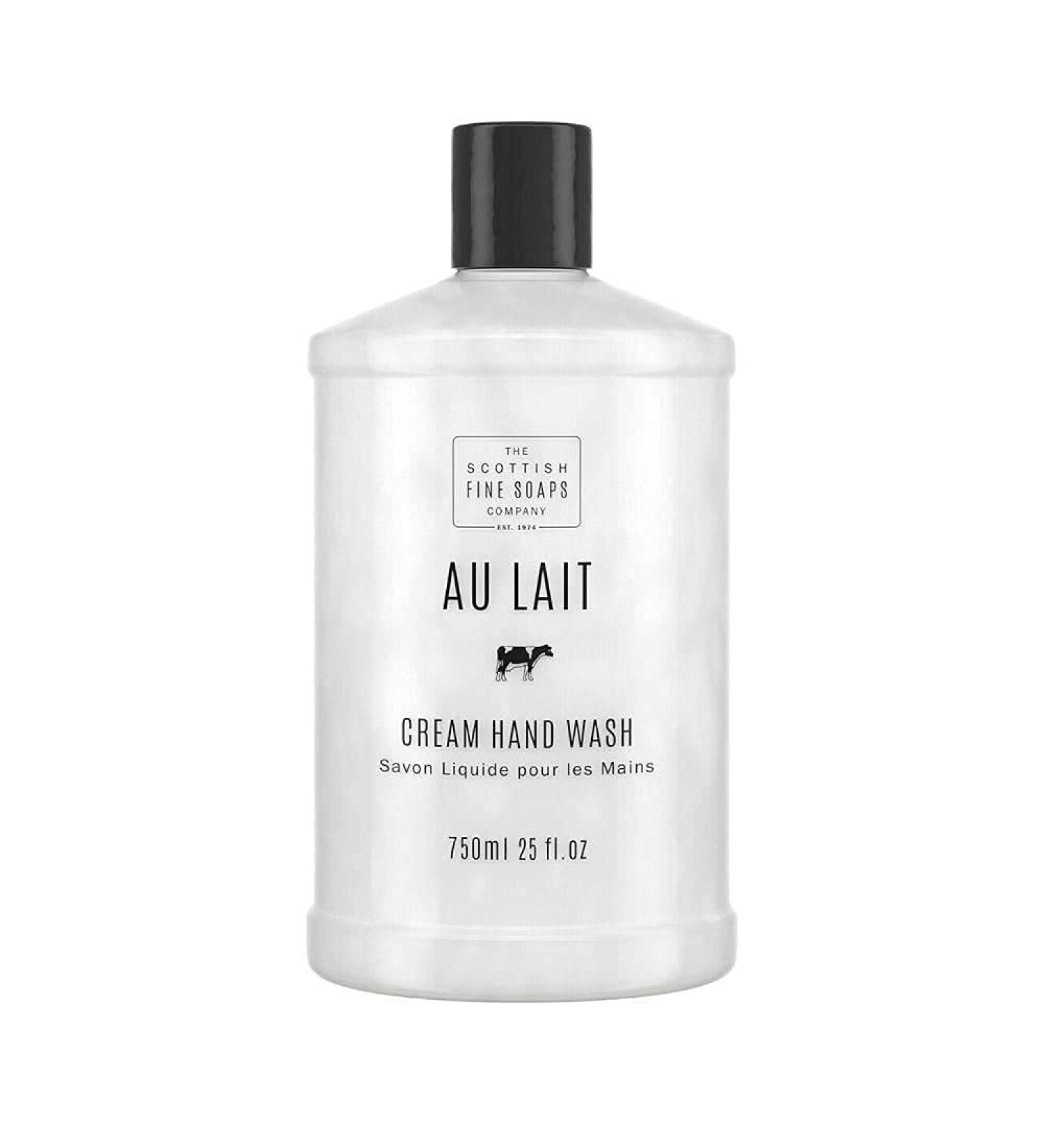 Buy Scottish Fine Soaps Au Lait Hand Wash 750ml Refill - Luxurious Moisturizing Cleanser for Soft Skin - International Shipping Available - Buy Online on SooperMarket.com