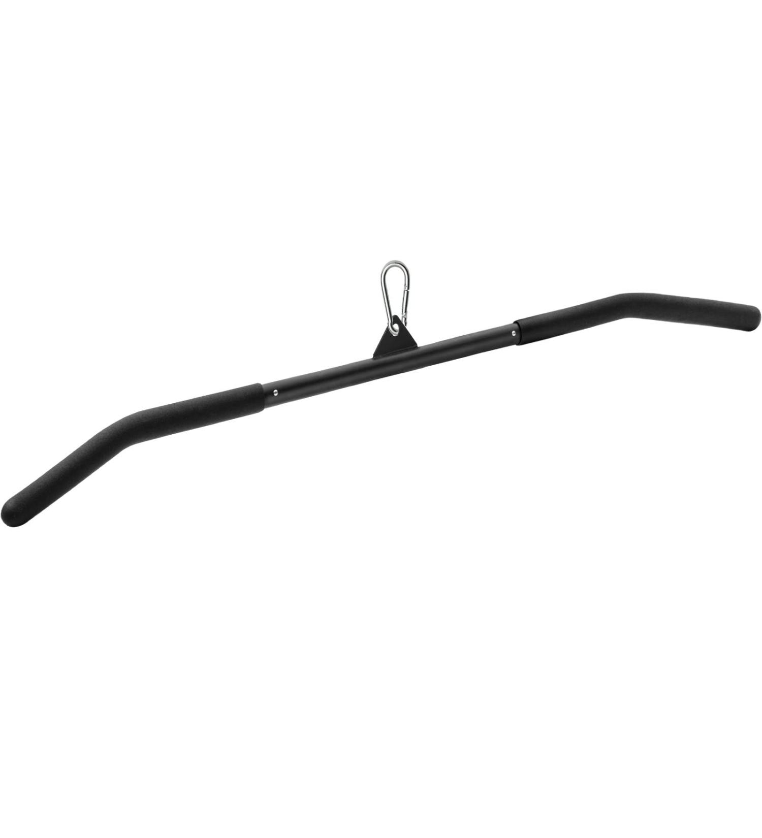 SERTT 39.37 LAT Pulldown Bar Attachment with Rubber Handle - Gym Accessories for Strength Training and Muscle Building - Buy Online on SooperMarket.com