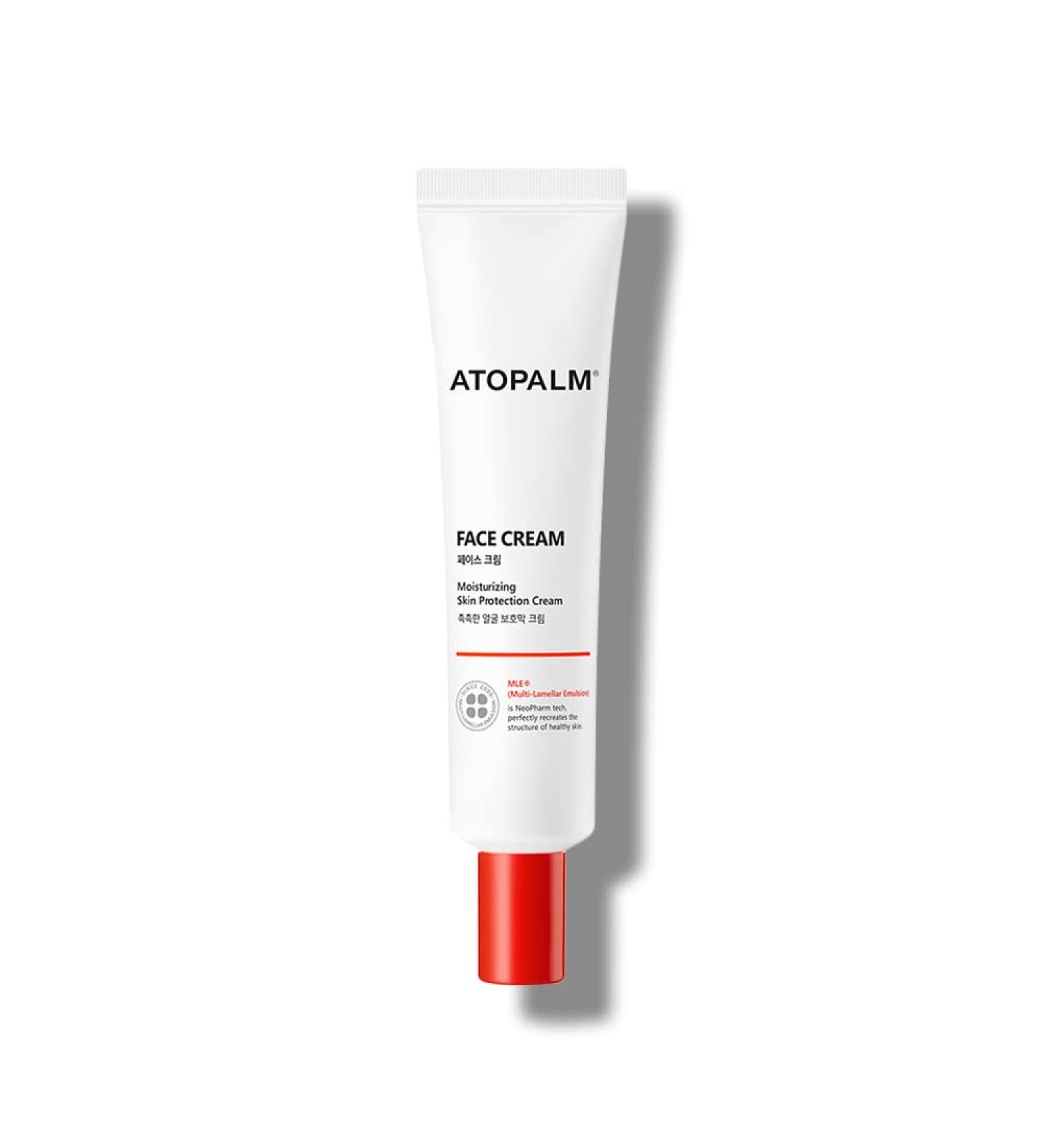 ATOPALM Face Cream 1.1 Fl. Oz Daily Hydrating Moisturizer for Sensitive Skin - Buy Online on SooperMarket.com
