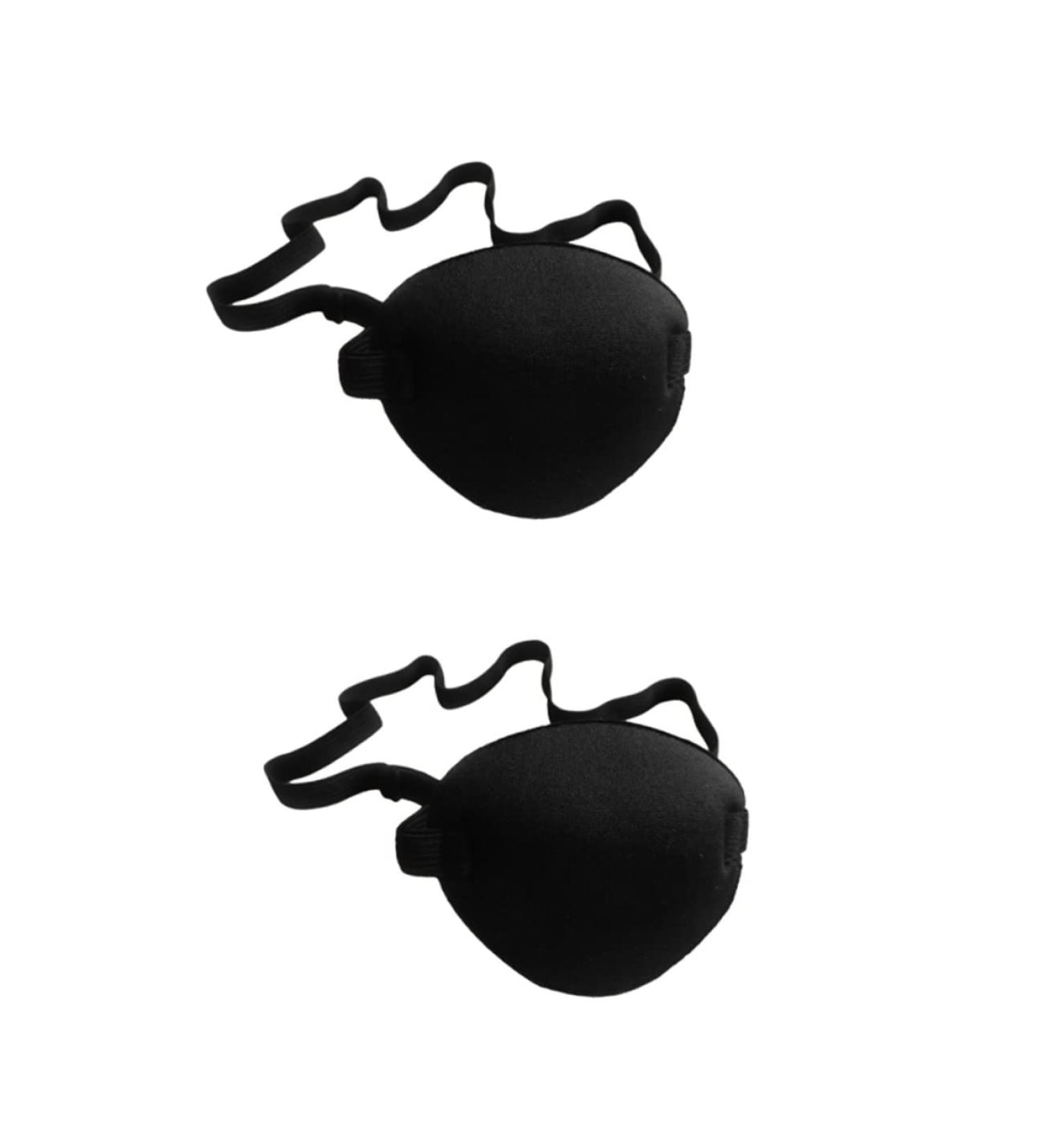 HAPINARY 2pcs Lazy Eye Patch Blindfolds for Pirate Patch for Pirate Eye Patches for Black - Buy Online on SooperMarket.com
