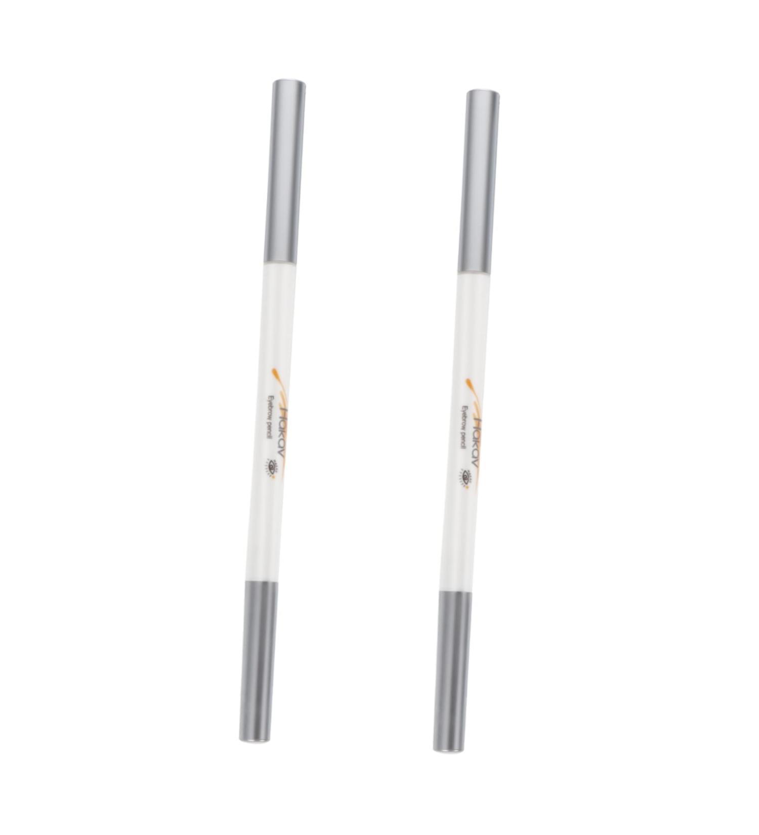 Mikinona 2pcs Abs (shell) Waterproof Eyebrow Pen Eyebrow Brush Makeup Tool Makeup Pencils - Buy Online on SooperMarket.com
