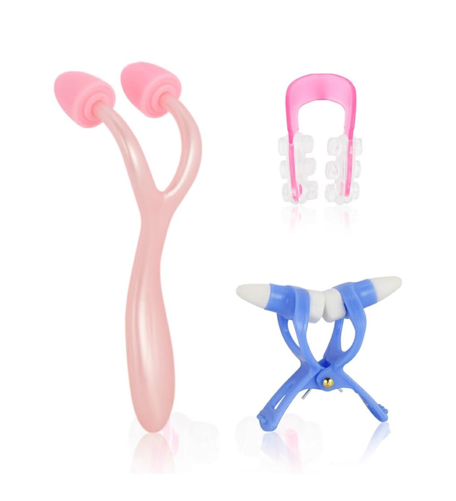 kawehiop 3 Pieces/set Nose Lifting Slimming Bridge Straightening Clip Shaping Tools Straightener Household Beauty Instrument B Type - Buy Online on SooperMarket.com