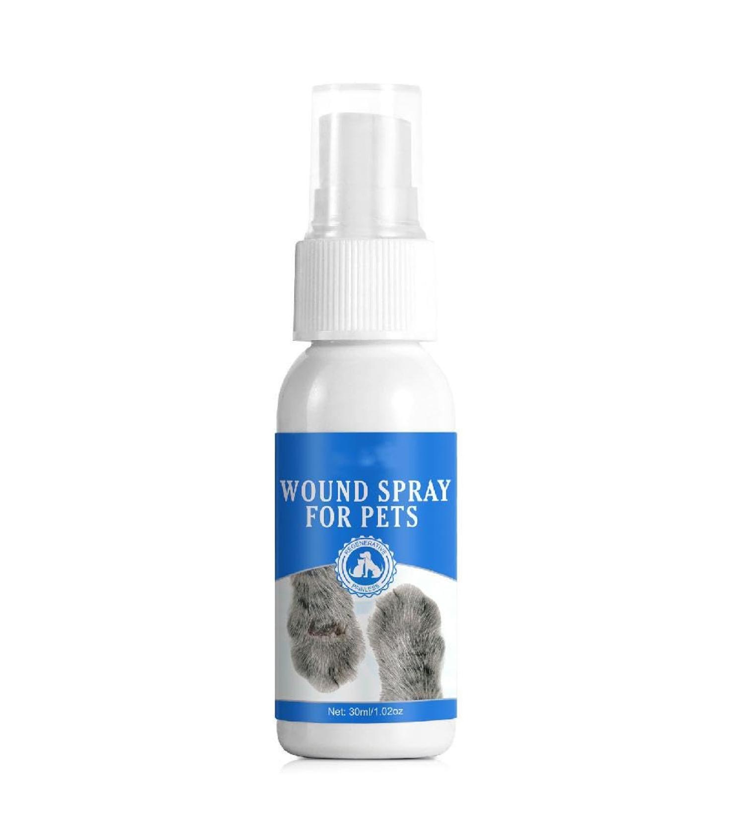 30ml Dog Cat Spray Bandage Plasters Pet Kitten Puppy Wound Healing Liquid Spray Waterproof Breathable Pet Supplies Pet Wound Spray For Cats Pet Wound Spray For Dogs Pet Wound Spray No Lick - Buy Online on SooperMarket.com