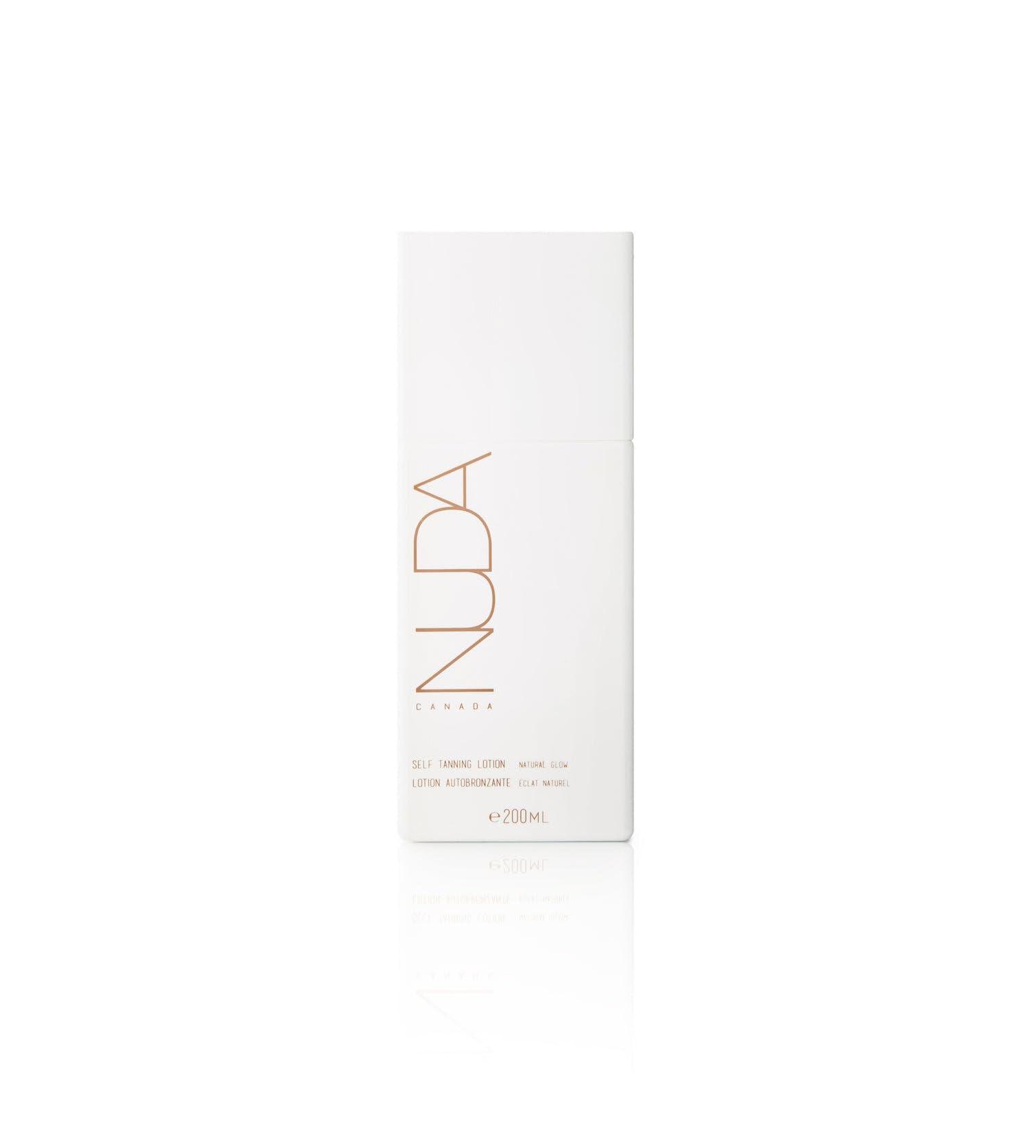 Nuda Self Tanning Lotion - Gradual Lightweight Tanner for Light to Medium Skin | Vegan Cruelty-Free & Infused with Sodium Hyaluronate & Vitamin C (200 mL - Buy Online on SooperMarket.com