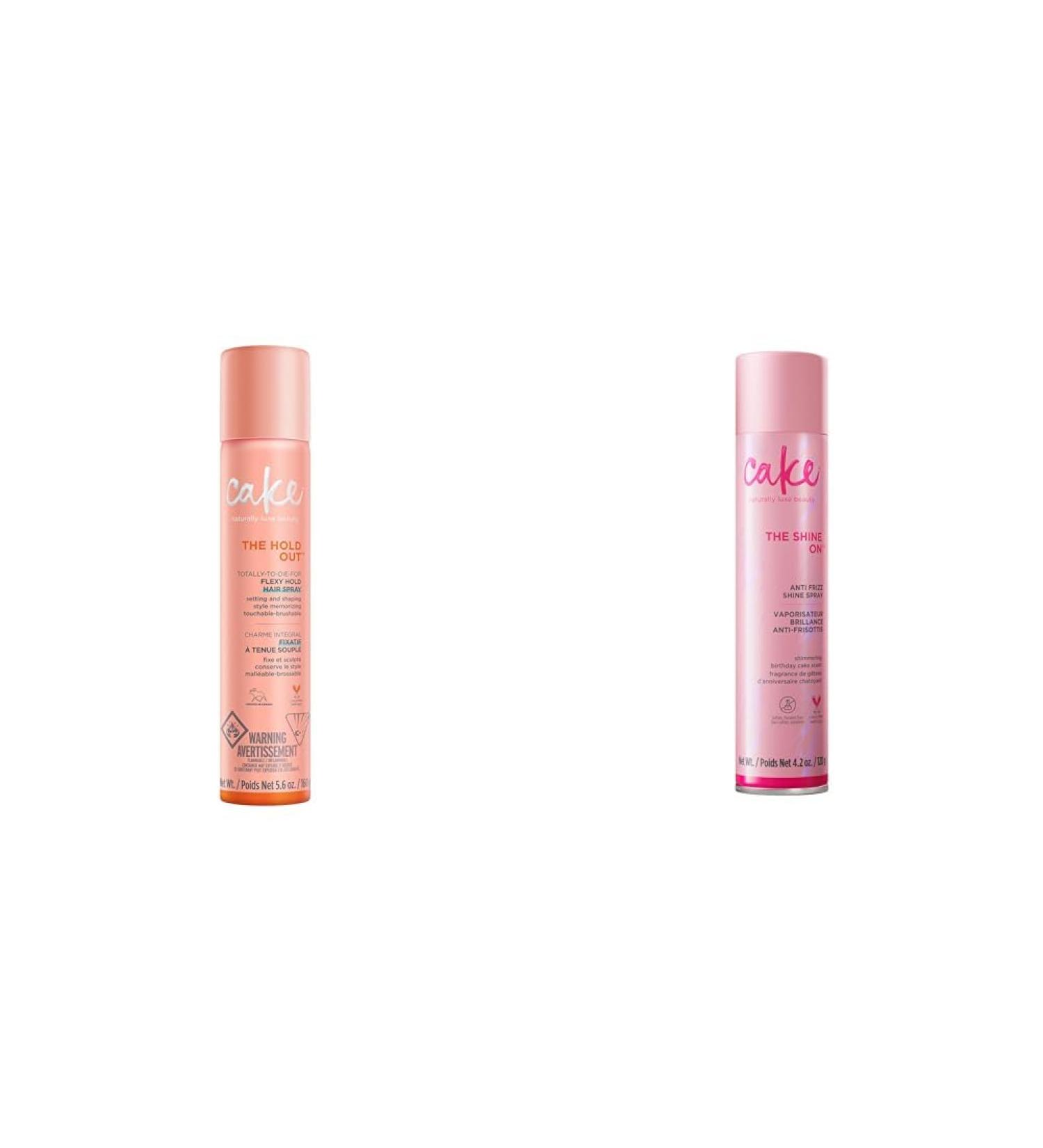Cake Beauty Hairspray Flexible Hold & Volume with Anti Frizz Shine Spray Birthday Cake Scent - Buy Online on SooperMarket.com