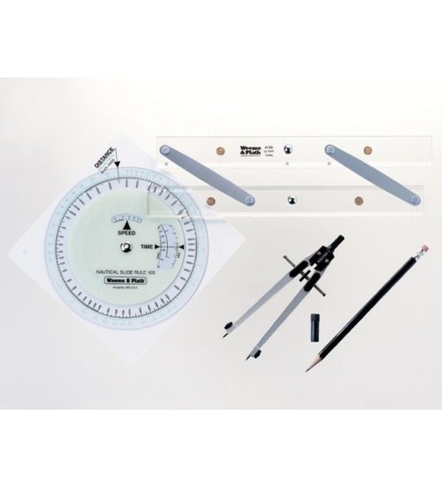 Weems & Plath Marine Navigation Primary Set - Essential Tools for Navigating at Sea - Buy Online on SooperMarket.com