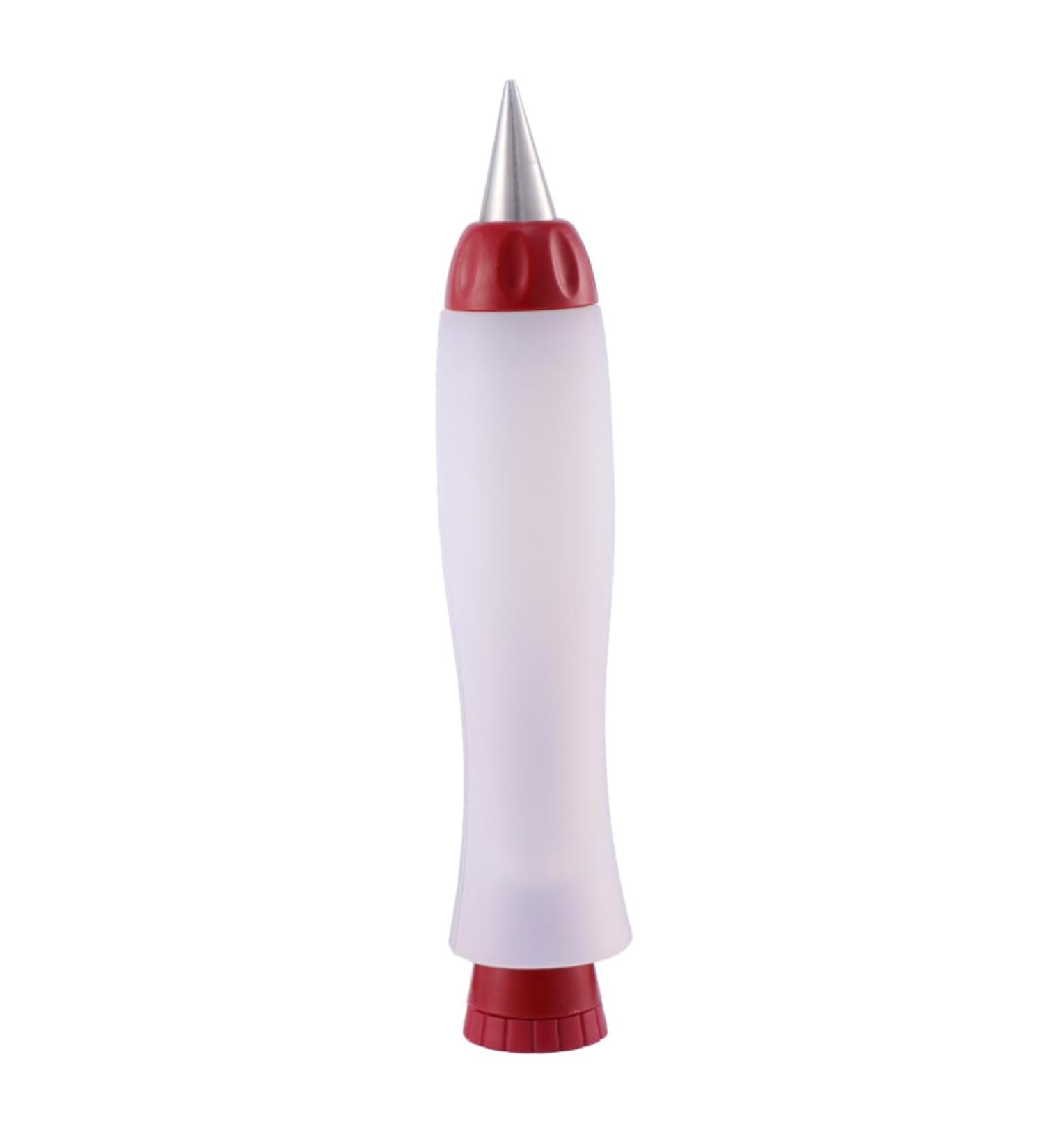 3pcs Silicone Baking Tool Icing Pen Cookie Baking Tools Food Decor Frosting Pen Baking Icing Tips Chocolate Decoding Pen Cake Decor Pen Cake Pen Cream Silica Gel Tasty Pastry Bags Assorted Colorx3pcs 20X4cmx3pcs - Buy Online on SooperMarket.com