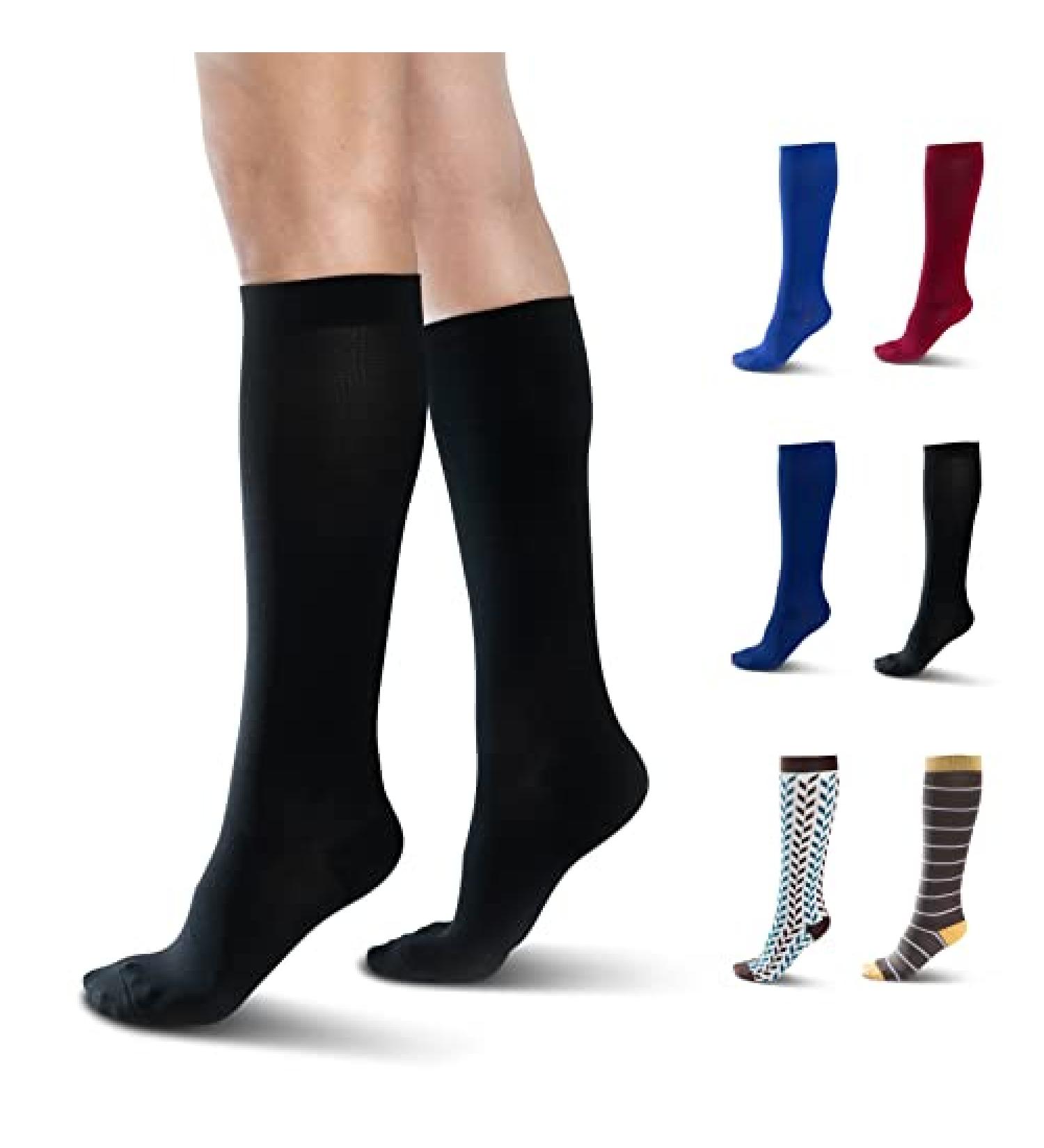 ComproGear 6XL Compression Socks in Onyx Black - Support for Maximum Comfort - Buy Online on SooperMarket.com