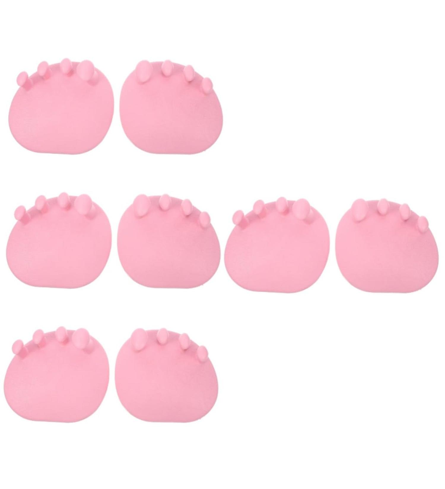 Adorainbow Toe Separator & Nail Protector Set - 4 Pairs, Pink Sponge Spreader - 11X10X6CM - Buy Online on SooperMarket.com