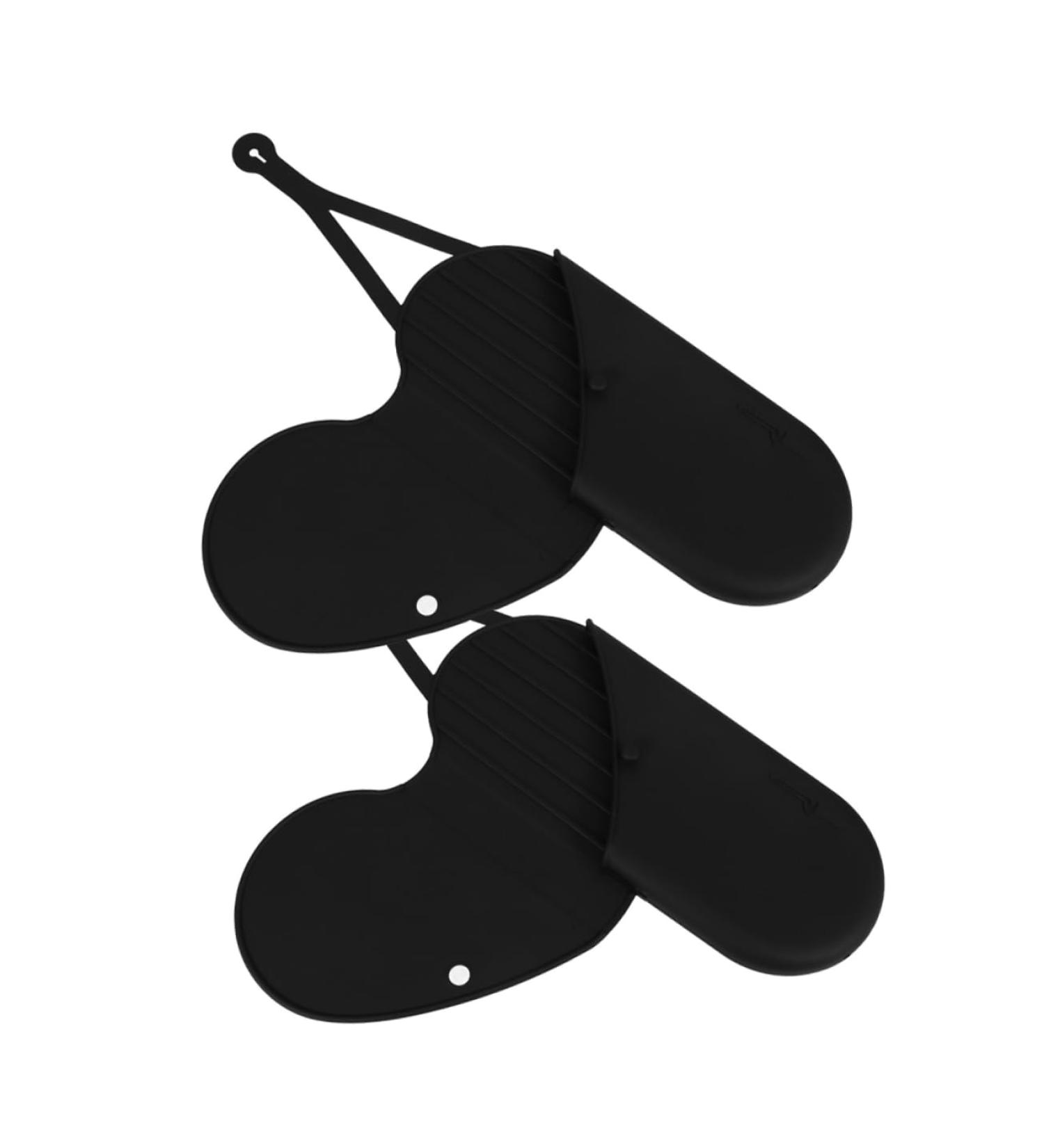 Beavorty 2pcs Reusable Curling Iron Bag Hotel Storage Bag Hair Straightener Organizer Black - Buy Online on SooperMarket.com