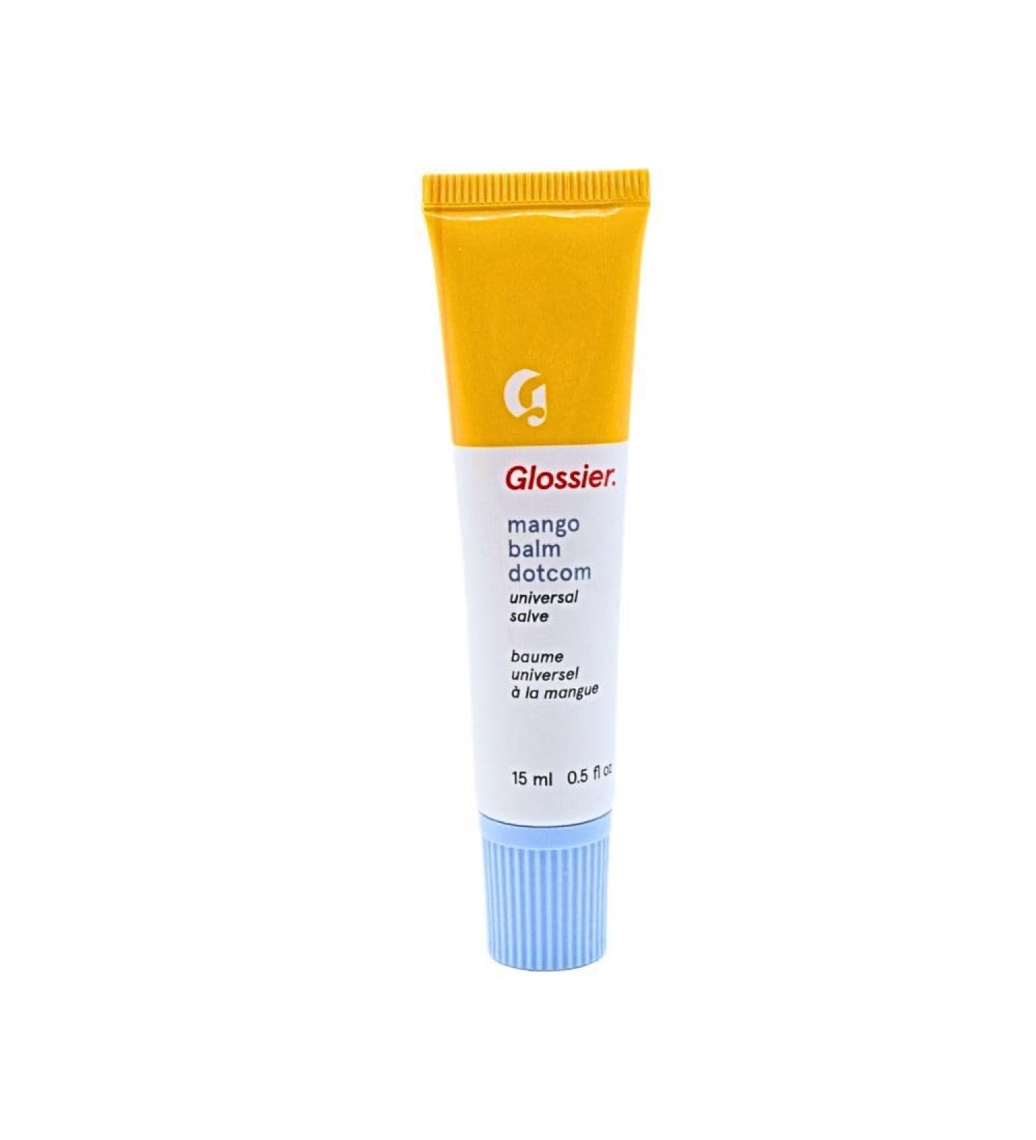 Glossier Balm Dotcom Lip Balm and Skin Salve - Mango - Sheer Peach Rose - Buy Online on SooperMarket.com