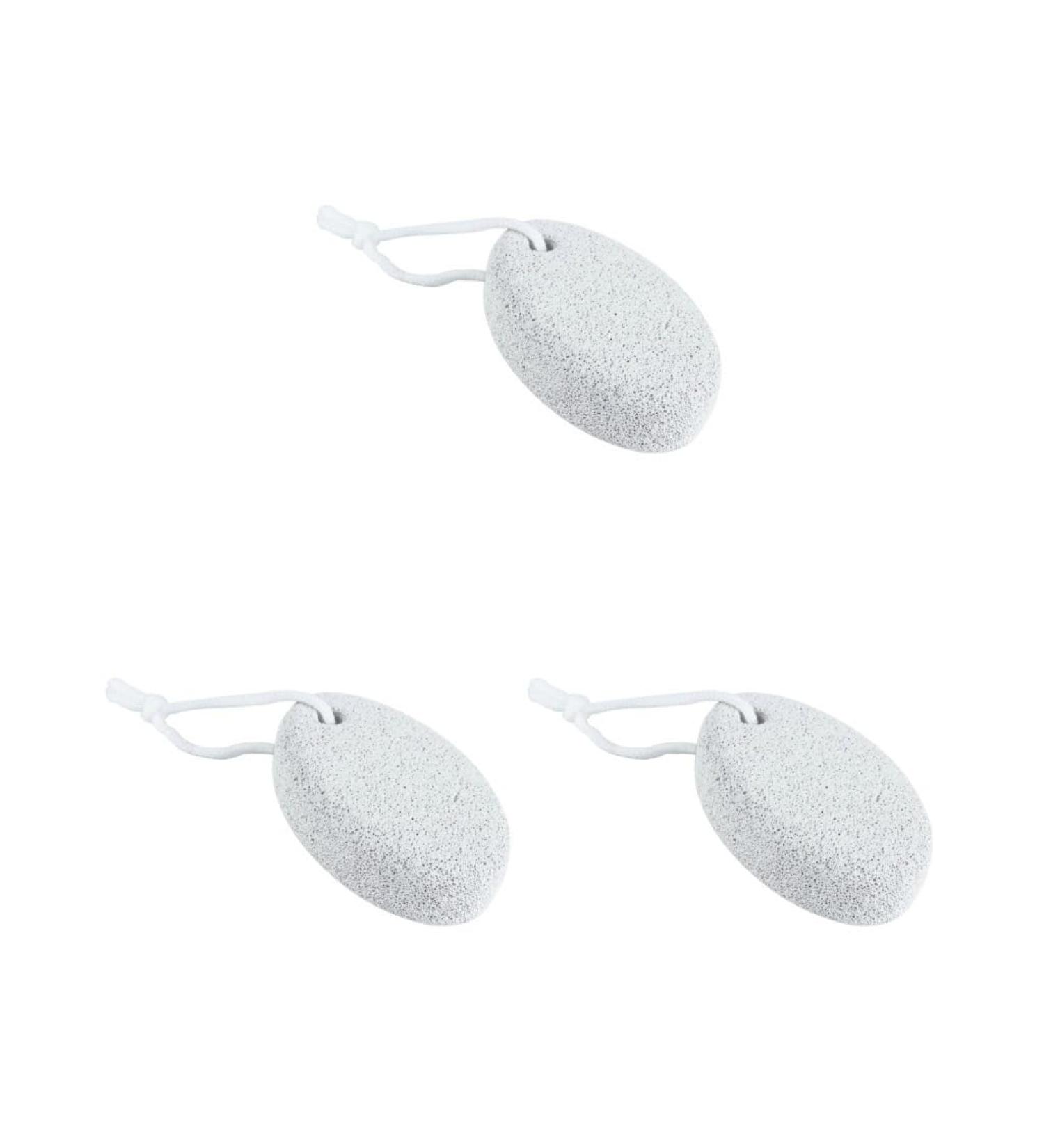 3 Set of Rubbing Stone Feet Removing Dead Skin Calluses Grinding Tools Volcanic Rock Massage Pedicure 3 Set of (Grey) - Buy Online on SooperMarket.com