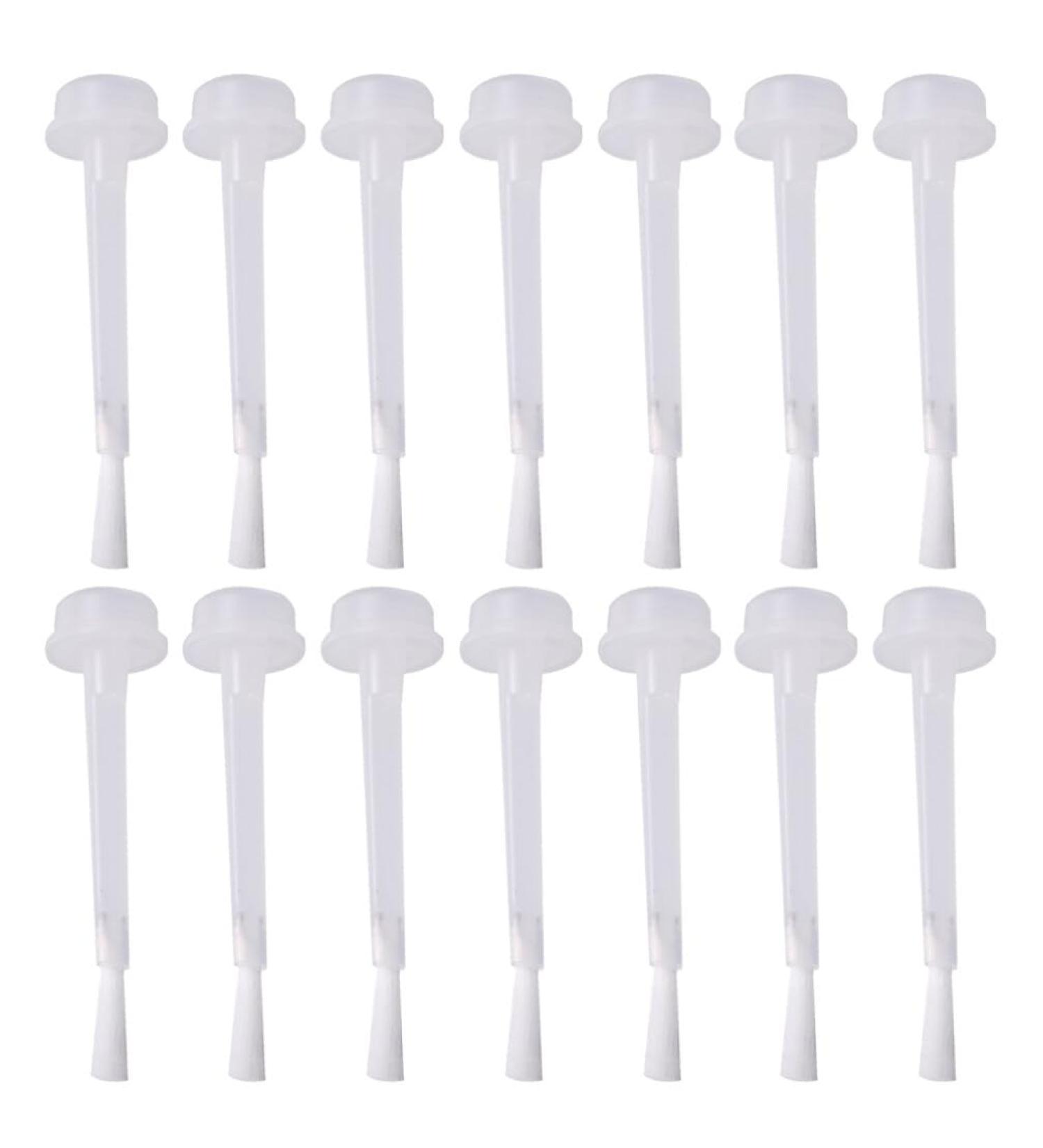 Lurrose 50PCS Nail Polish Replacement Brushes - Dip Powder & Gel Liquid Brushes for Salons - High Quality Nail Art Tools - Buy Online on SooperMarket.com