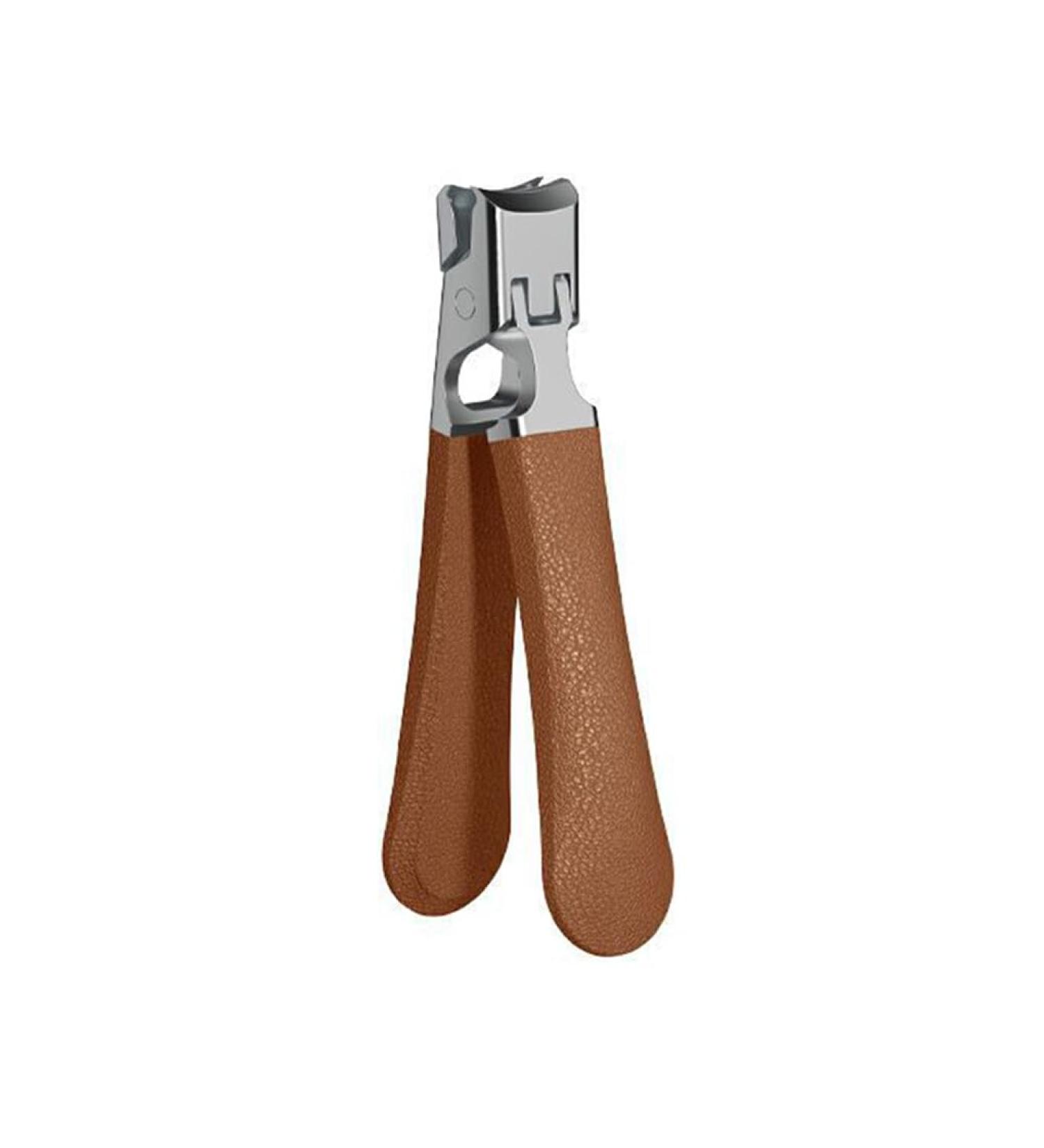 Dajidafu Splashproof Toenail Clippers For Safe And Hygienic Stainless Steel Nail Clippers Splashproof Nail Clippers Easy Storage brown - Buy Online on SooperMarket.com