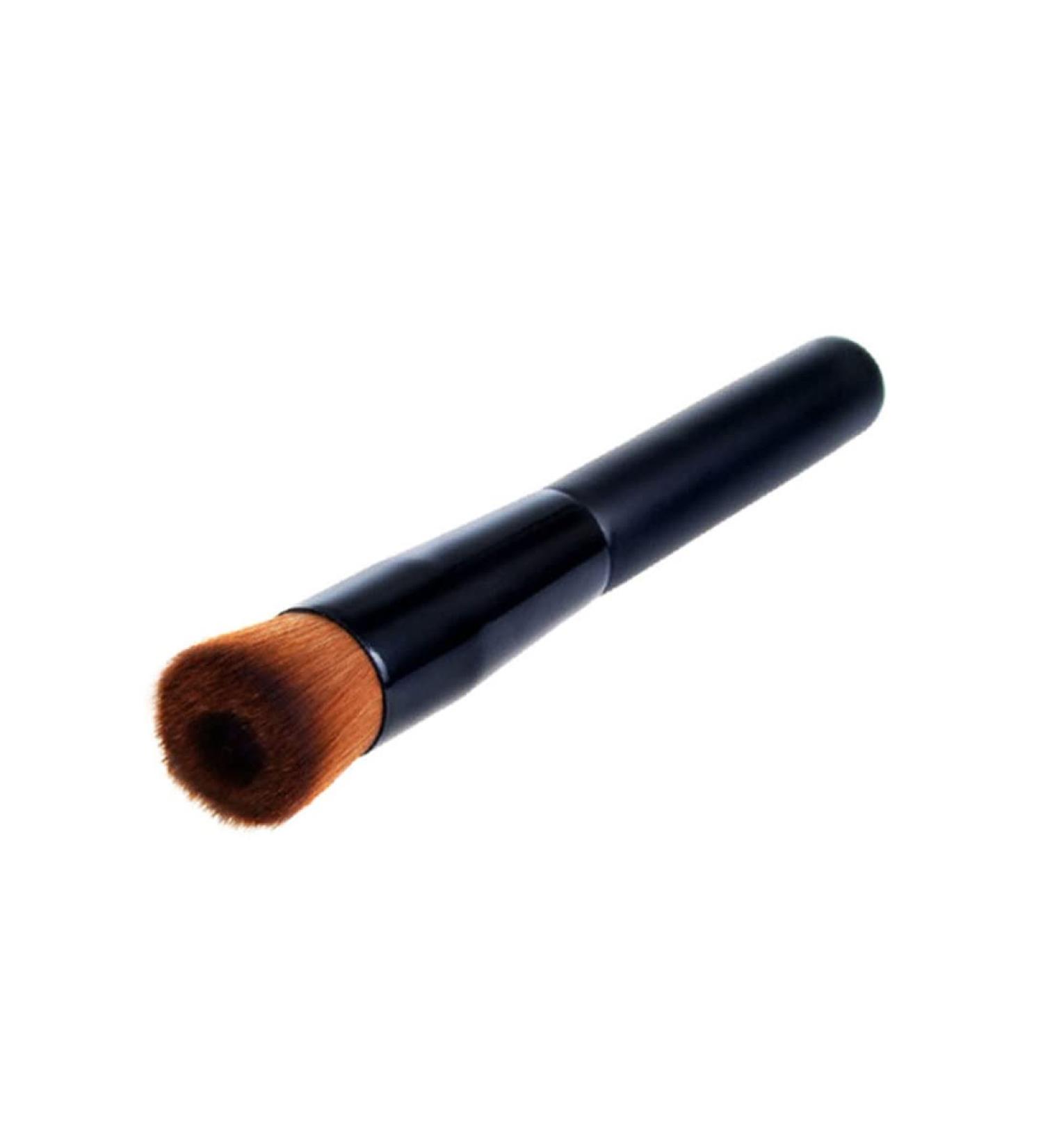 1PC Concave Makeup Brush Liquid Brushes Brush Large Face Brush Liquid Cream Blending Tool Cosmetic Applicator For Full Coverage(Black) - Buy Online on SooperMarket.com