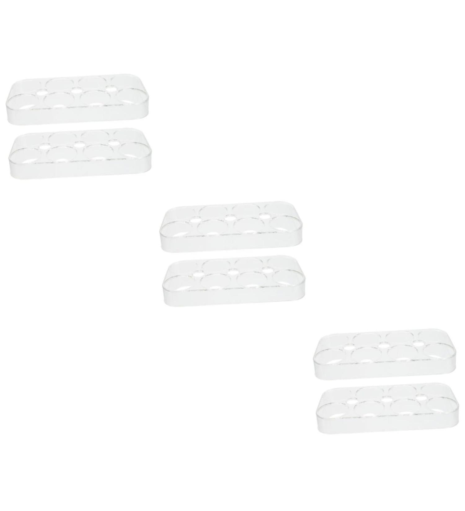 Mikikit Practical Pcs Egg Shelf Utensil Holder with Lid Containers with Lids Refrigerator Egg Case Blank Organizer Professionl - Buy Online on SooperMarket.com